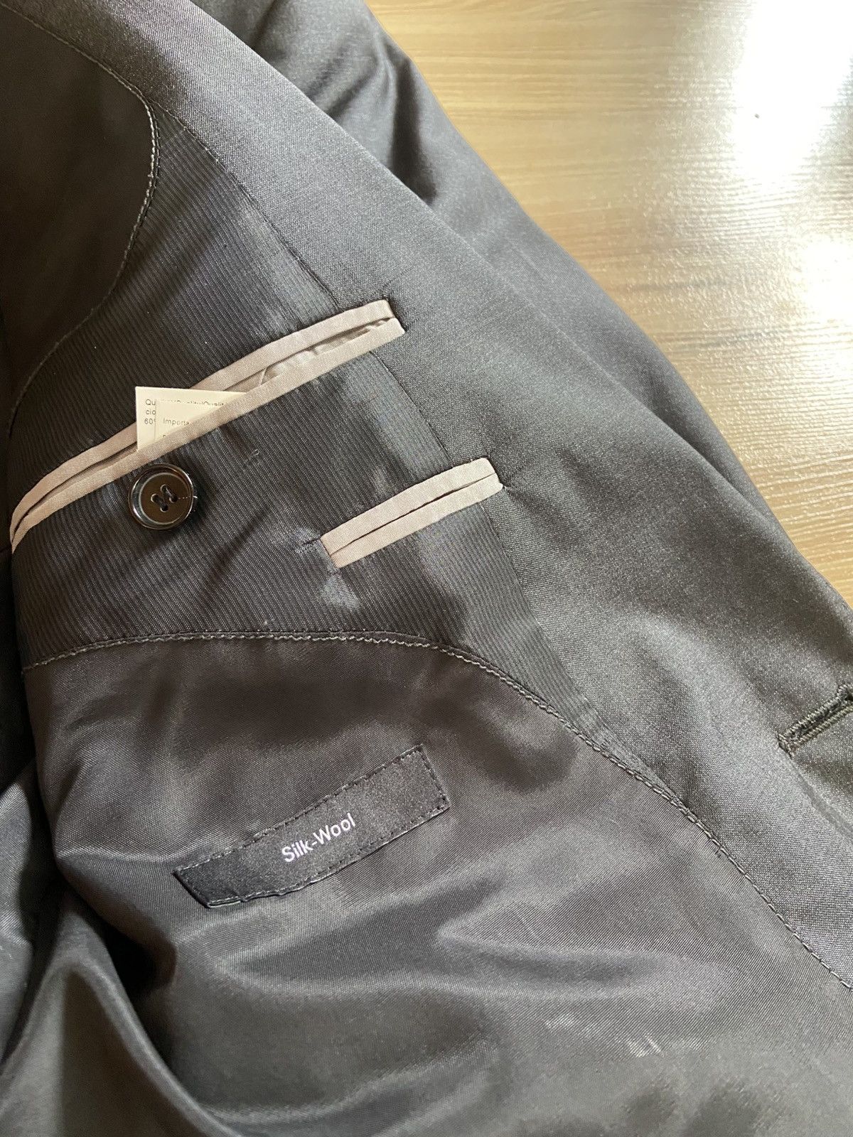 Hugo Boss Hugo Boss Wool & Silk Blazer Size 42R - 8 Thumbnail
