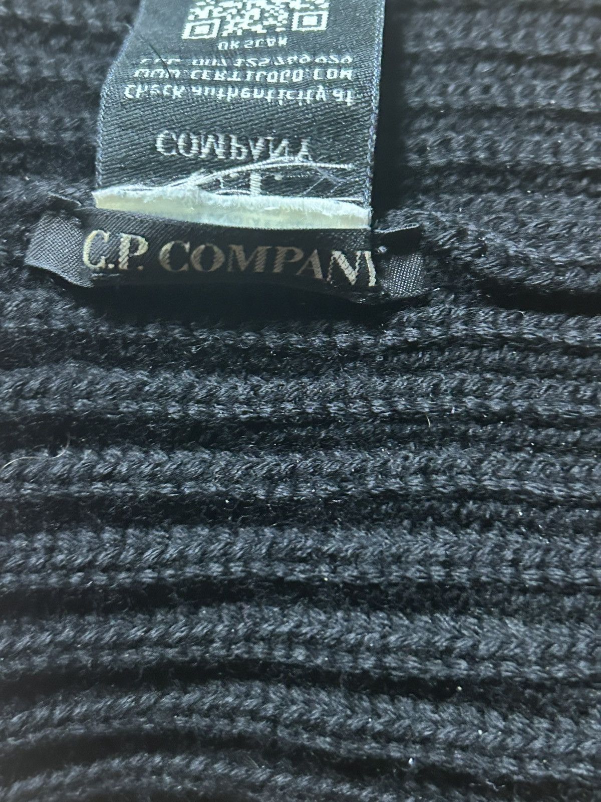C.P. Company C.P. Company Vintage Goggle Beanie – Black Size ONE SIZE - 4 Thumbnail