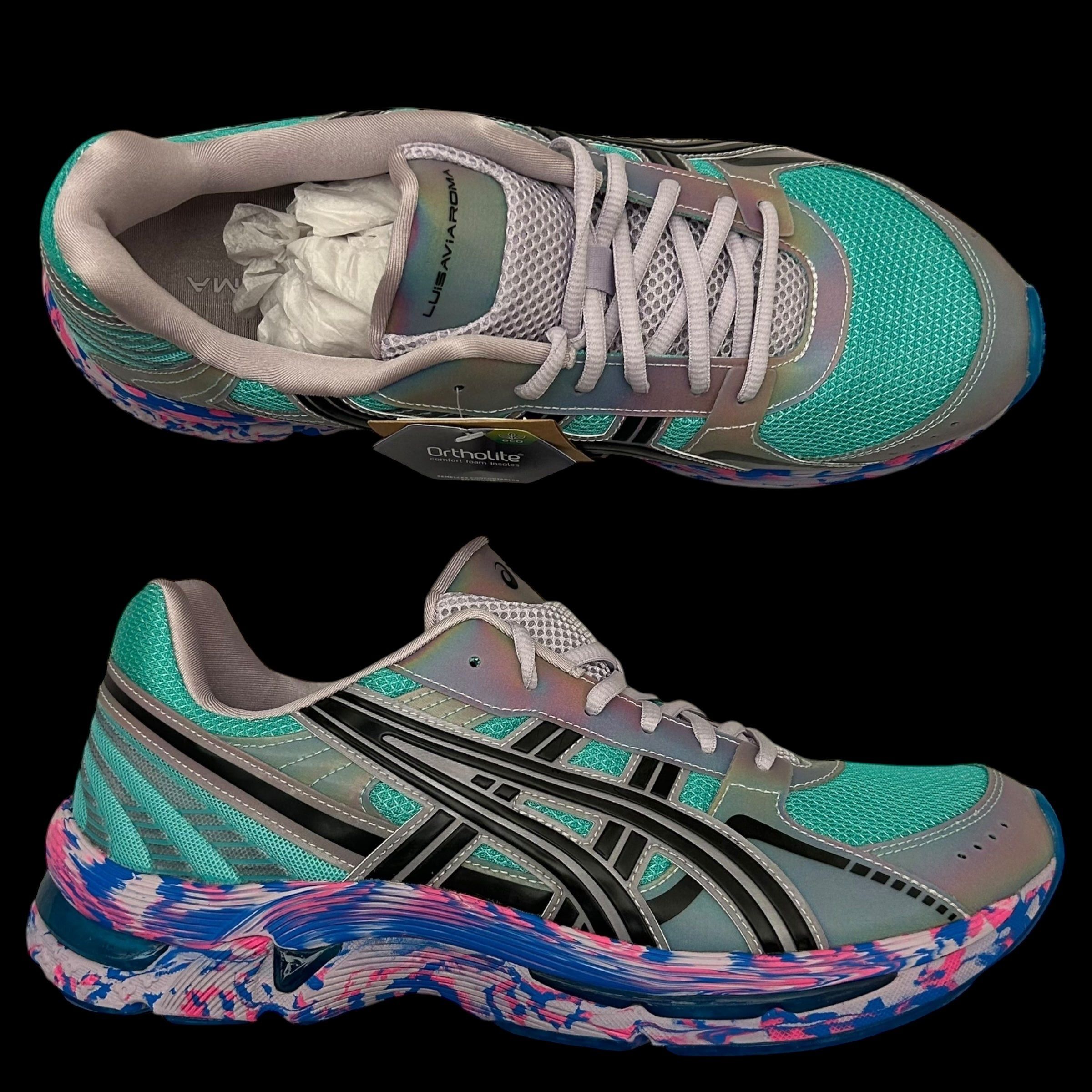 Asics Asics X Luisaviaroma Gel-Kyrios Baltic Jewel / Black Size US 11.5 / EU 44-45 - 1 Thumbnail