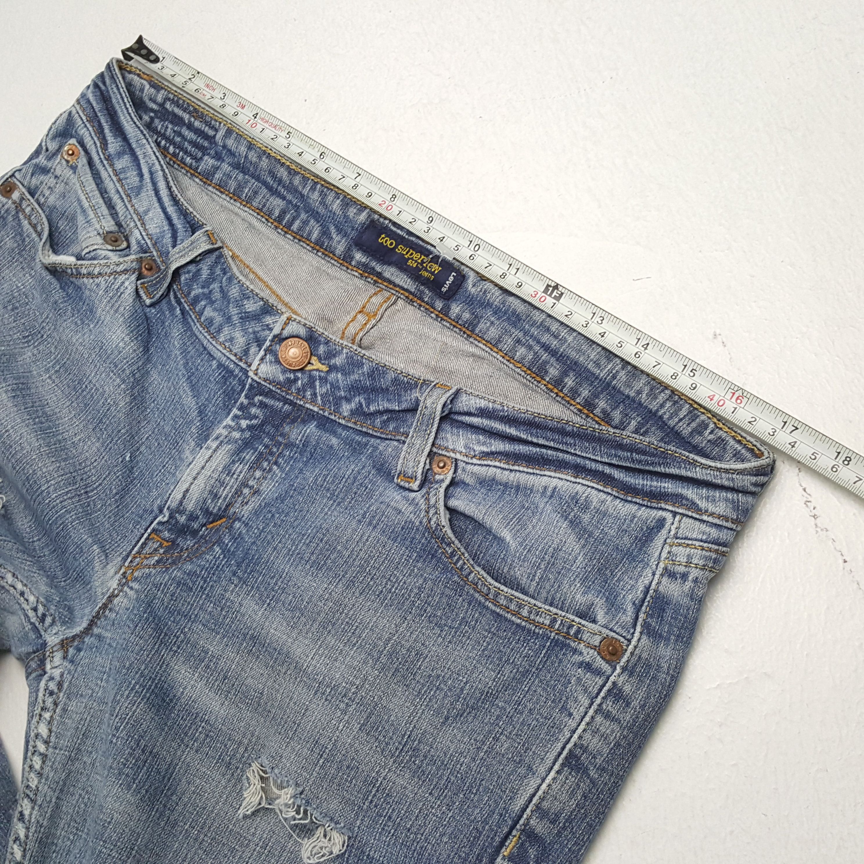 Levi's × Vintage LEVI'S Streetwear Style Distressed Jeans Size 34" / US 12 / IT 48 - 7 Thumbnail