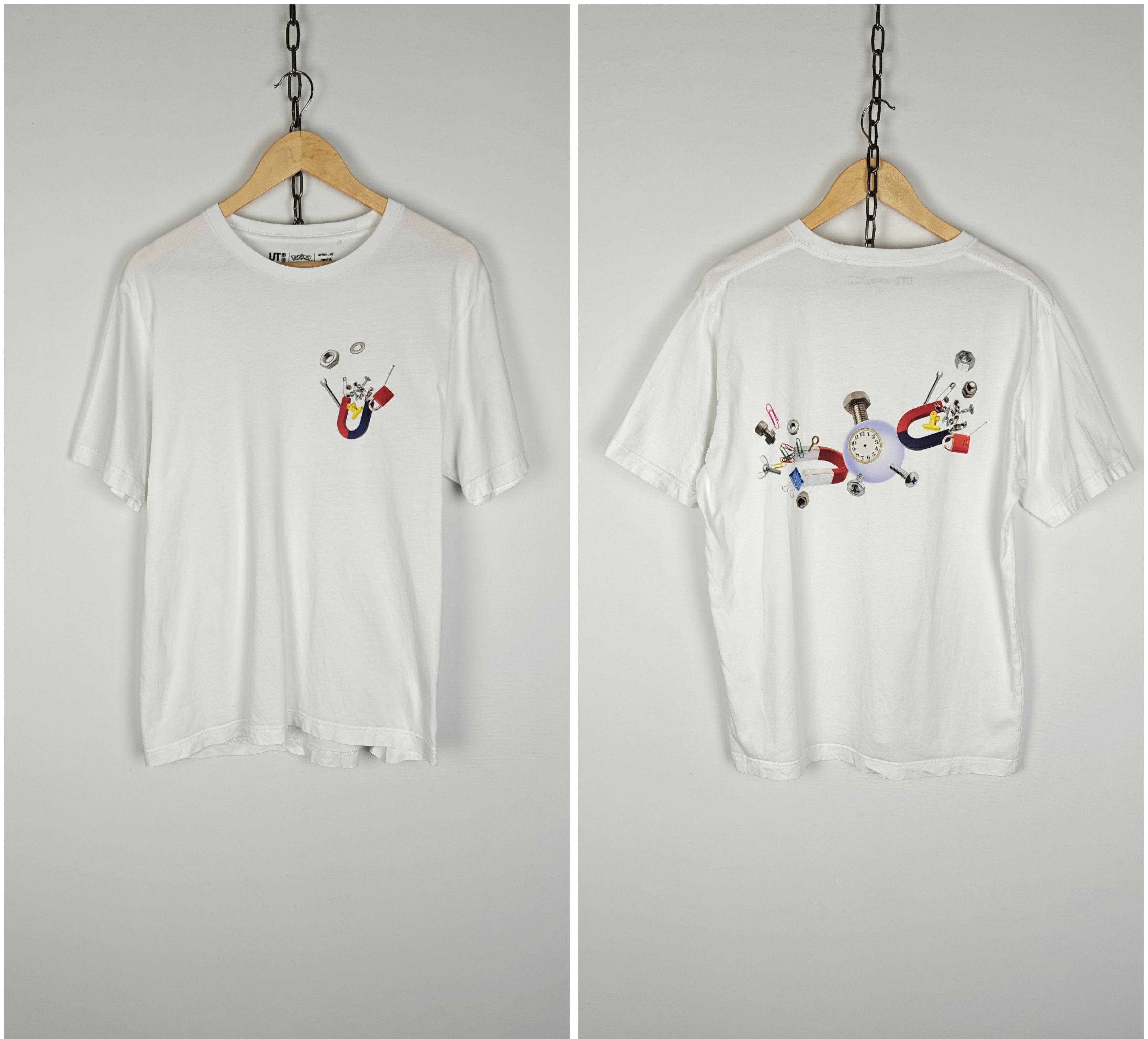 Pokemon × Uniqlo Uniqlo x Pokemon Tee Magma Artist T-Shirt White size M Size US M / EU 48-50 / 2 - 1 Thumbnail