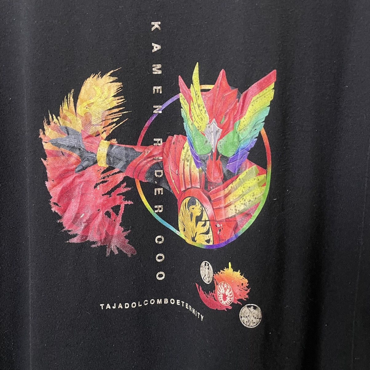 Anime × Japanese Brand × Vintage Vintage Bandai Kamen Rider 000 T Shirt Size US L / EU 52-54 / 3 - 2 Thumbnail