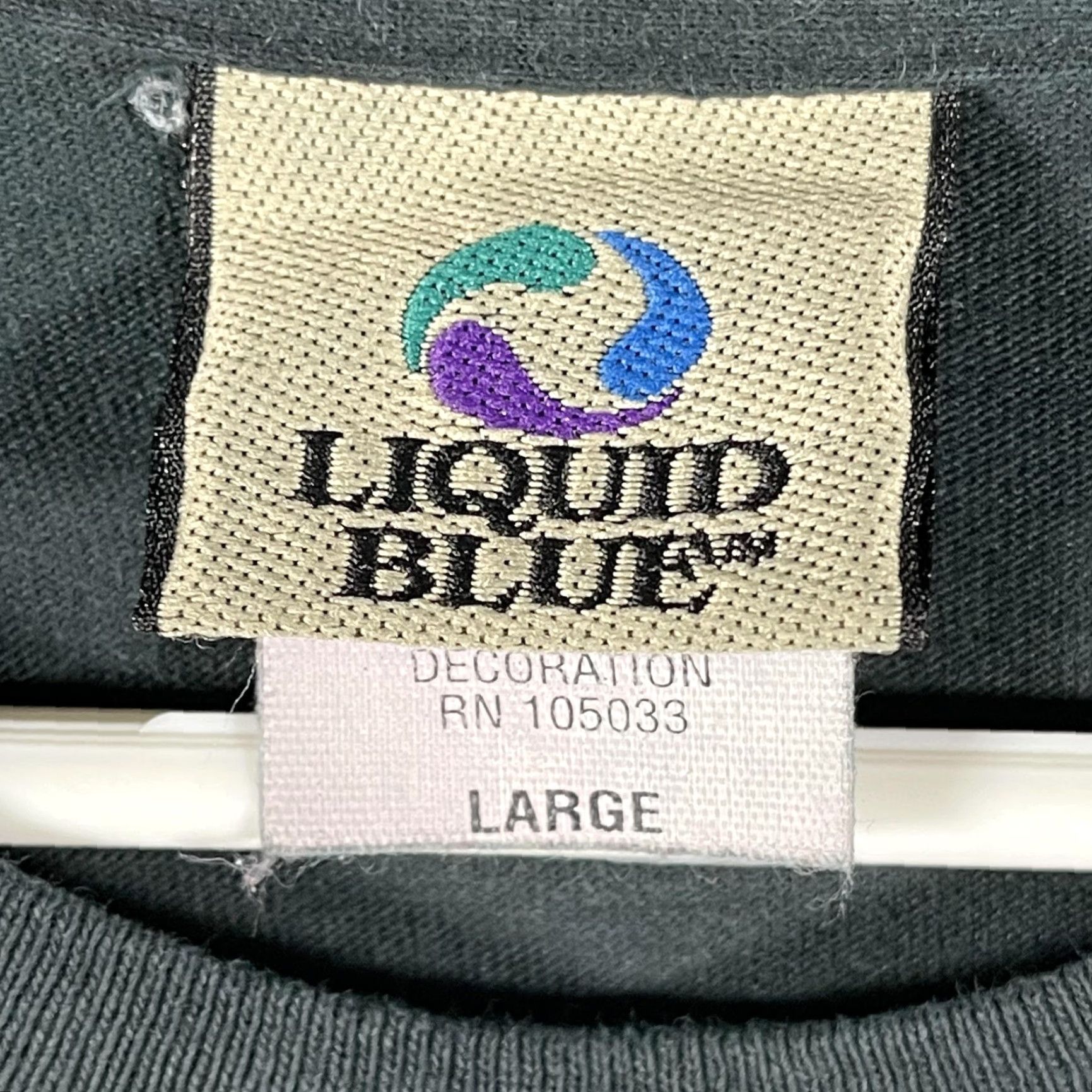 Liquid Blue Vintage Marines Shirt Mens Large Green Liquid Blue Tie Dye USMC Graphic USA Tee Size US L / EU 52-54 / 3 - 4 Thumbnail