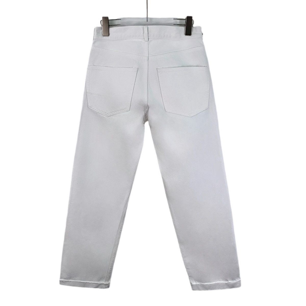 Dior Christian Dior White Vintage Distressed Denim Pants K26WX Size US 32 / EU 48 - 2 Thumbnail