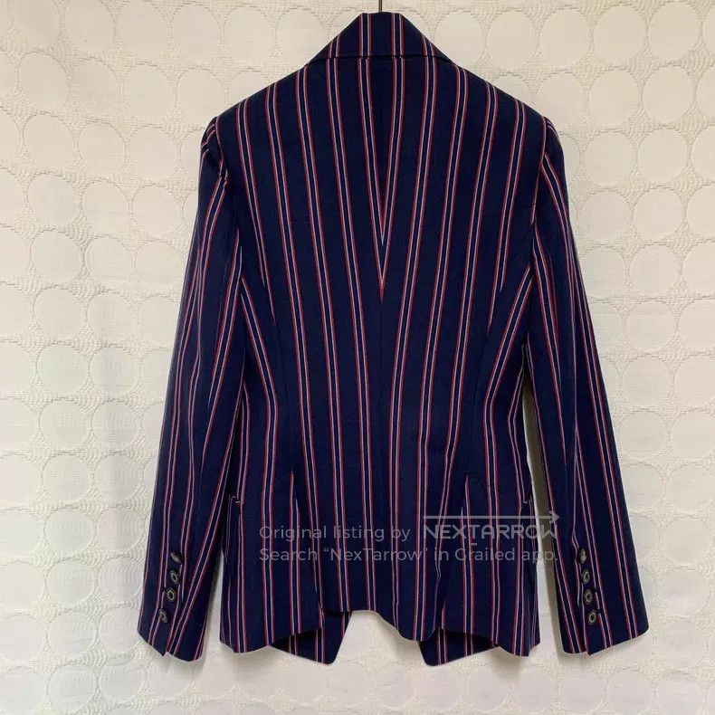 Vivienne Westwood Vivienne Westwood Band Singer Striped Punk Jacket Size XS / US 0-2 / IT 36-38 - 4 Thumbnail