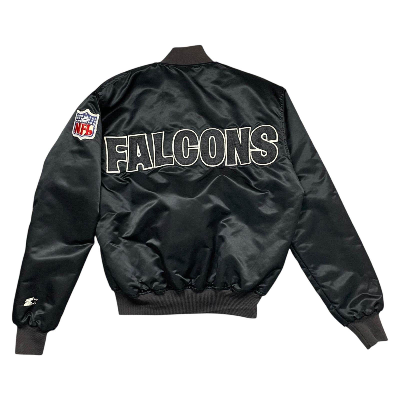 NFL VTG 90s ATLANTA FALCONS STARTER SATIN JACKET SIZE L Size US L / EU 52-54 / 3 - 1 Thumbnail