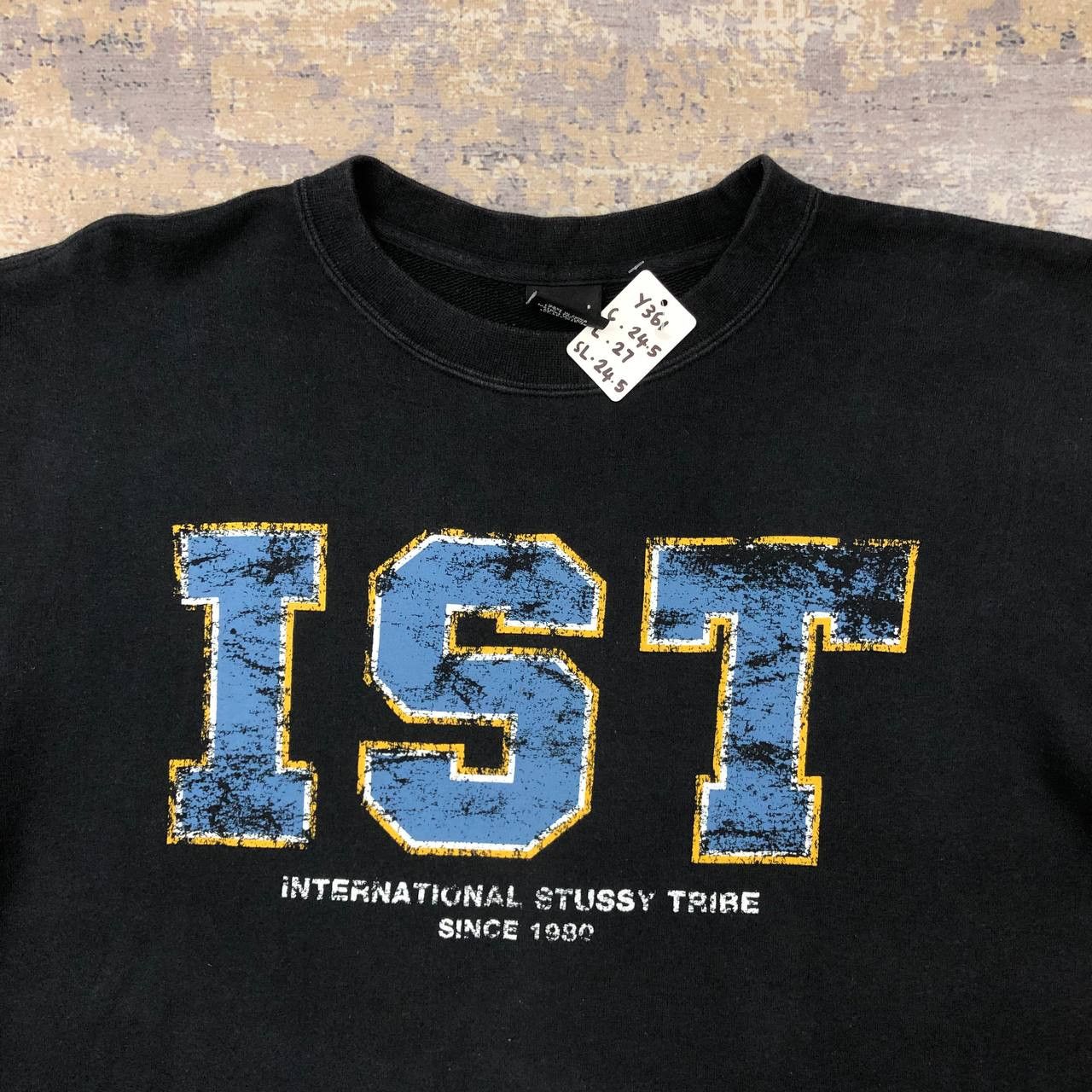 Stussy Y361 SUN FADED INTERNATIONAL STUSSY JAPAN TRIBE SWEATSHIRT Size US L / EU 52-54 / 3 - 4 Thumbnail