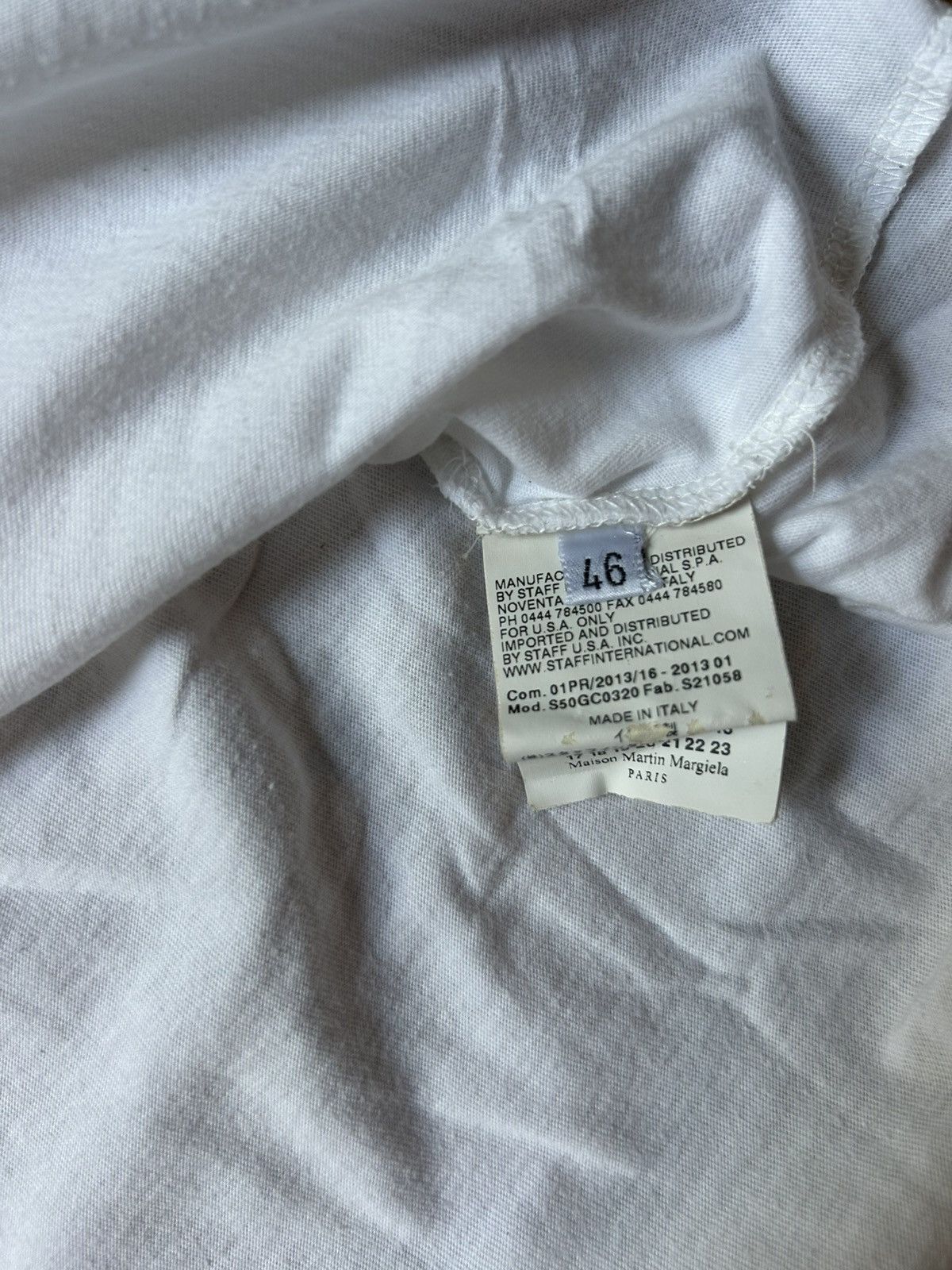 Maison Margiela Artisanal Faded Eagle Graffiti Tee Size US S / EU 44-46 / 1 - 4 Thumbnail