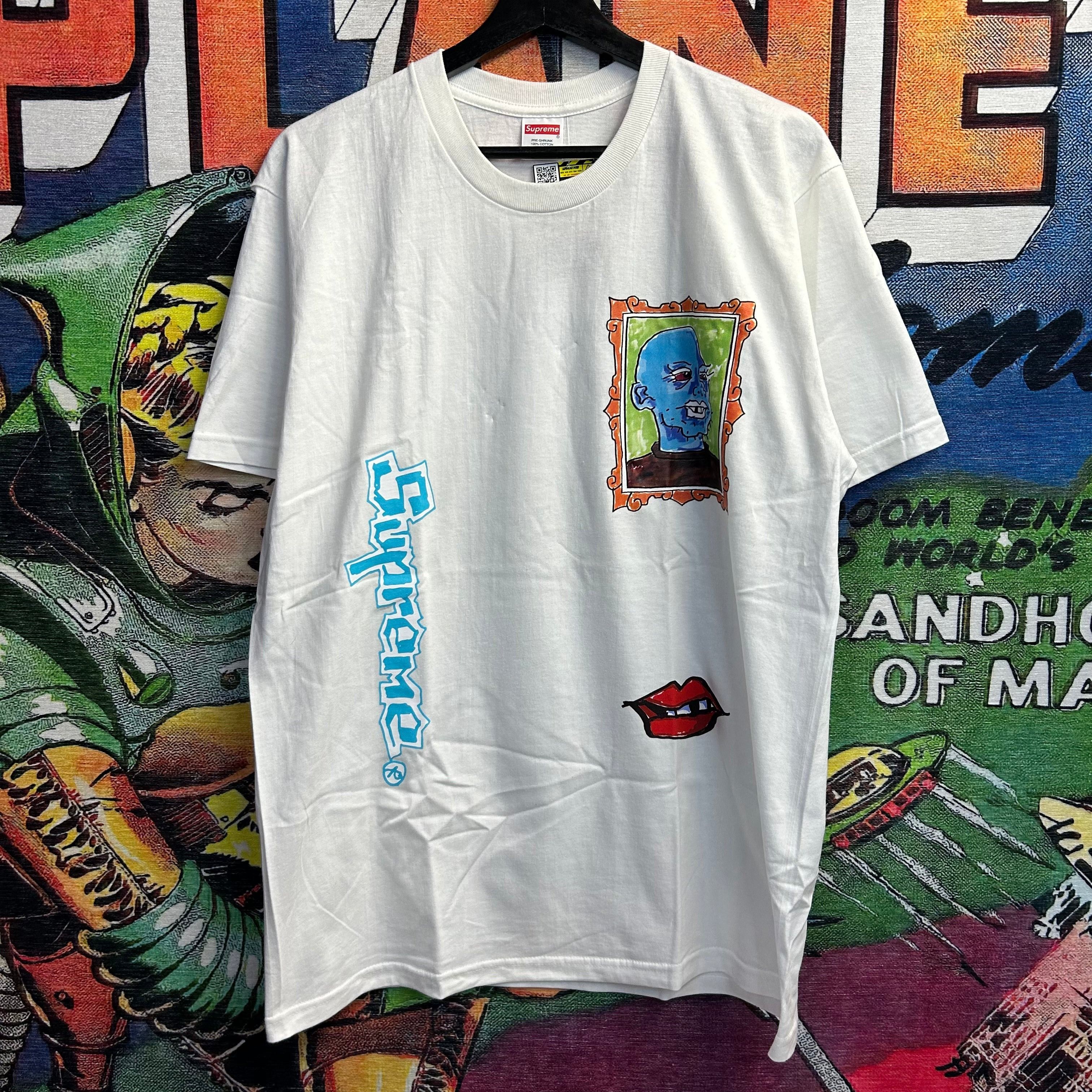 image of Brand New Supreme Gonz Portrait Fw22 Tee Size Medium in White, Men's