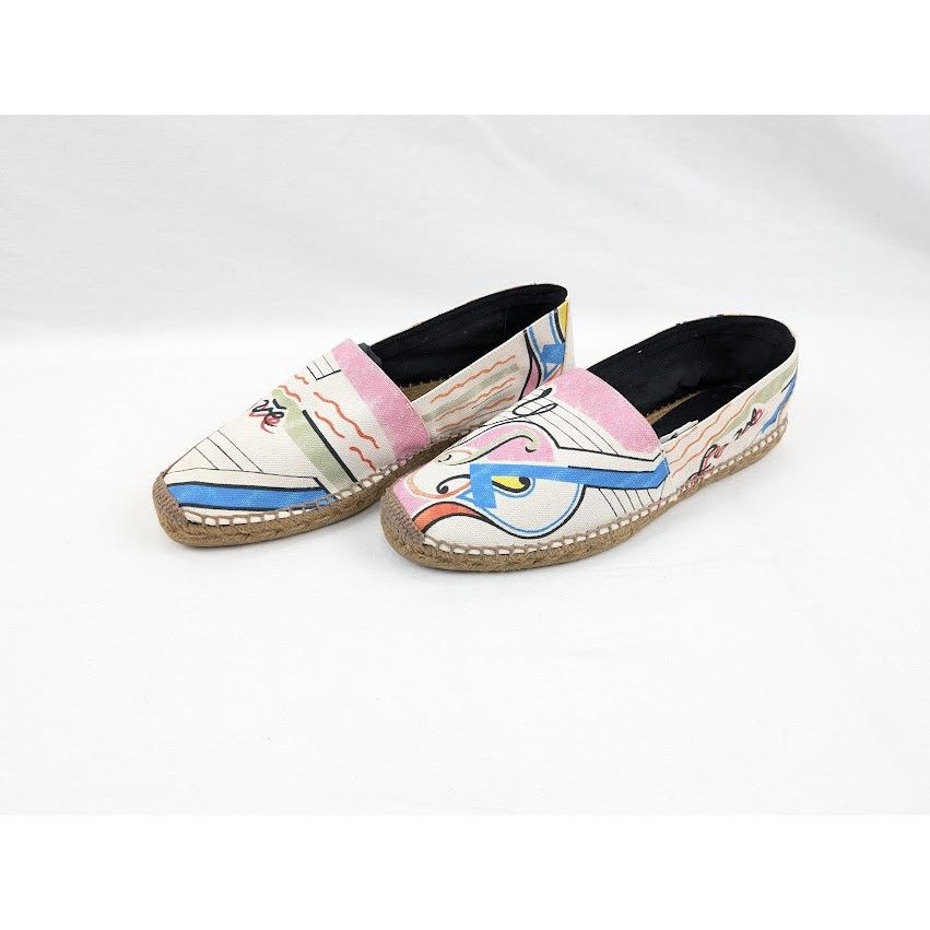 Saint Laurent Paris o1rshd1 Stampa YSL Violon Shoes in Multicolor Size US 11 / EU 44 - 16 Thumbnail