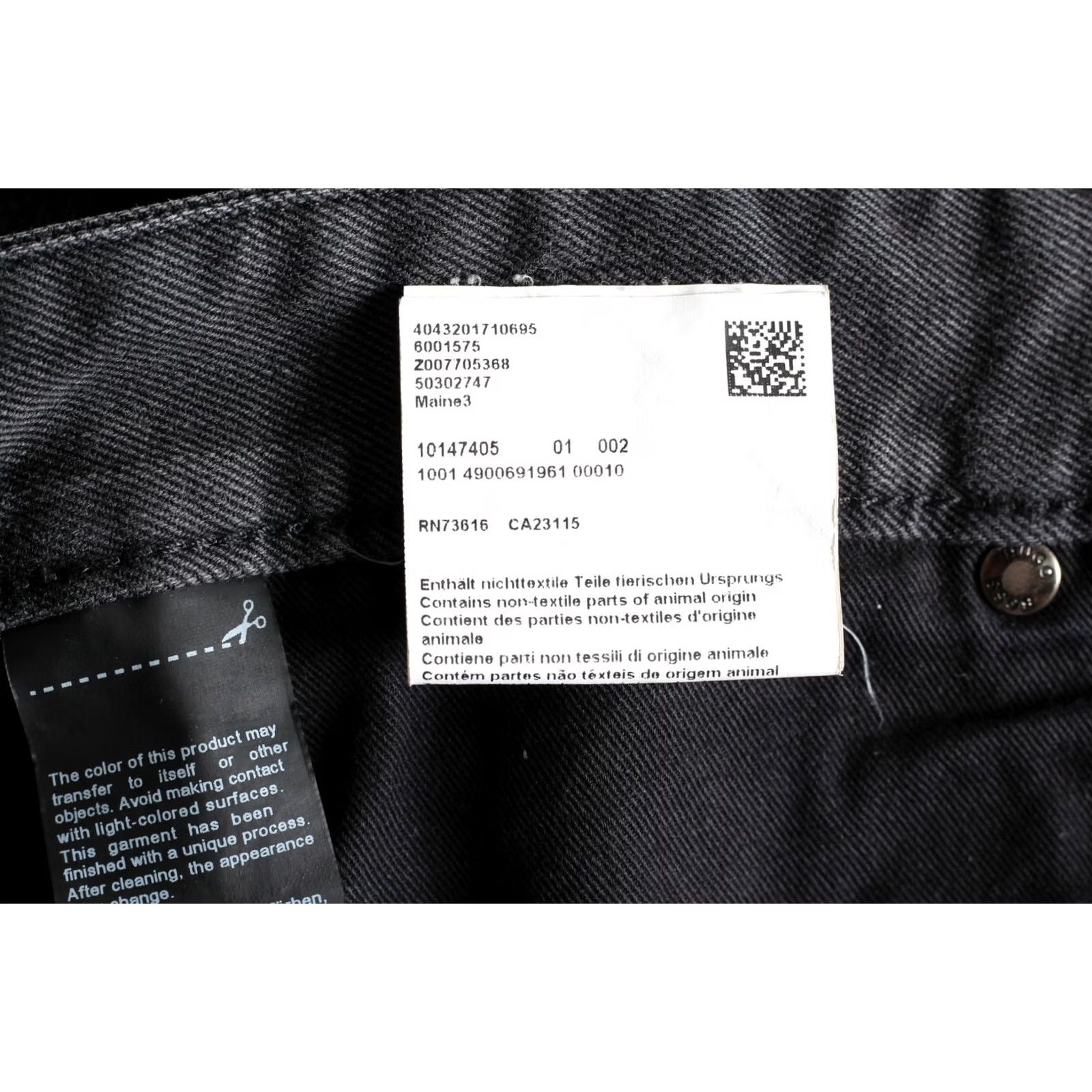 Hugo Boss HUGO BOSS Maine 3 Jeans Slim Fit Stretch W40 L34 DZ5062 Size Men Size US 40 / EU 56 - 7 Thumbnail