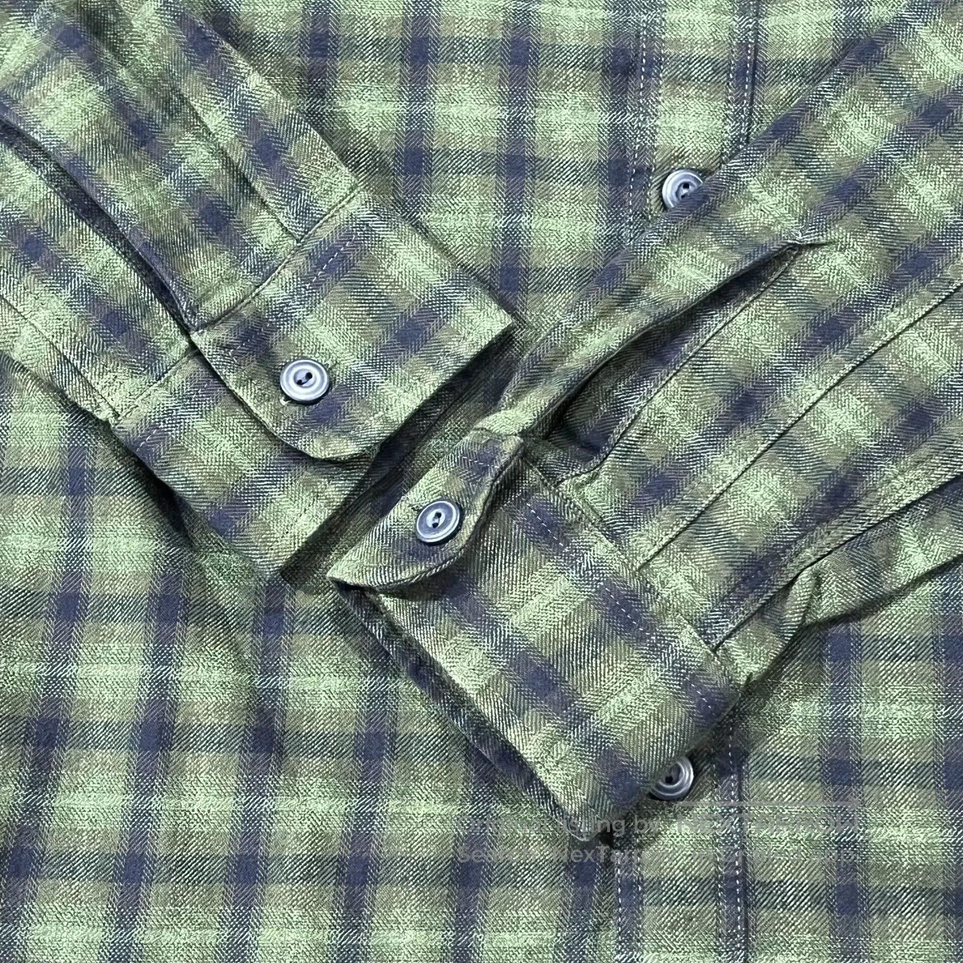 RRL Ralph Lauren RRL Green Plaid Shirt. Size US XS / EU 42 / 0 - 8 Thumbnail