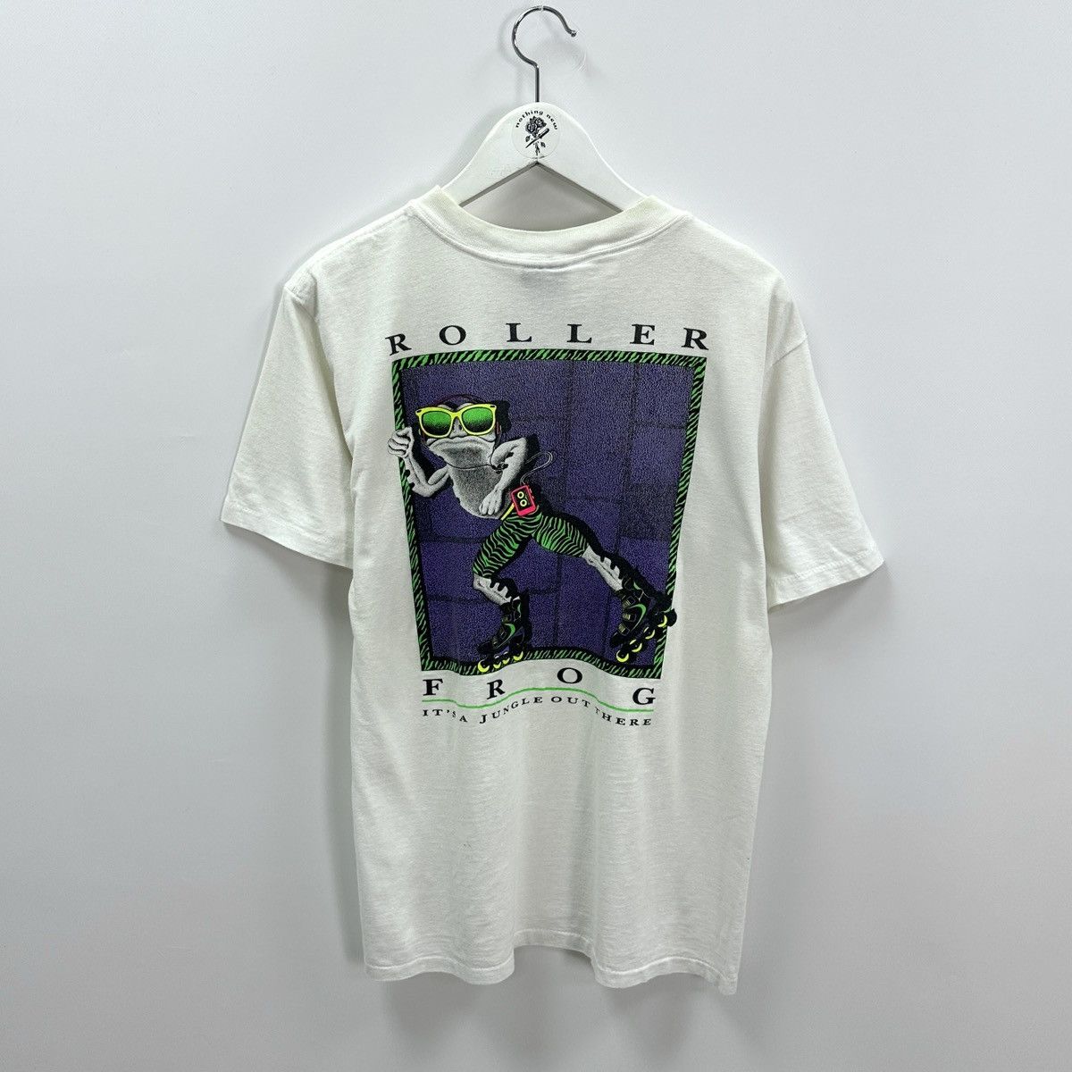 Vintage Vintage 90s Cancun Nature Roller Frog Jungle out there tee Size US L / EU 52-54 / 3 - 1 Thumbnail