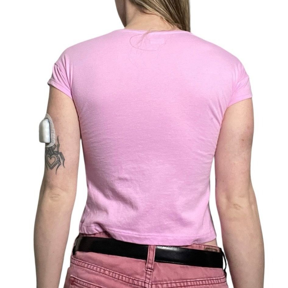 Other 365 Kids Pink Hello Friends Girls Graphic Tee Size XS / US 0-2 / IT 36-38 - 4 Thumbnail