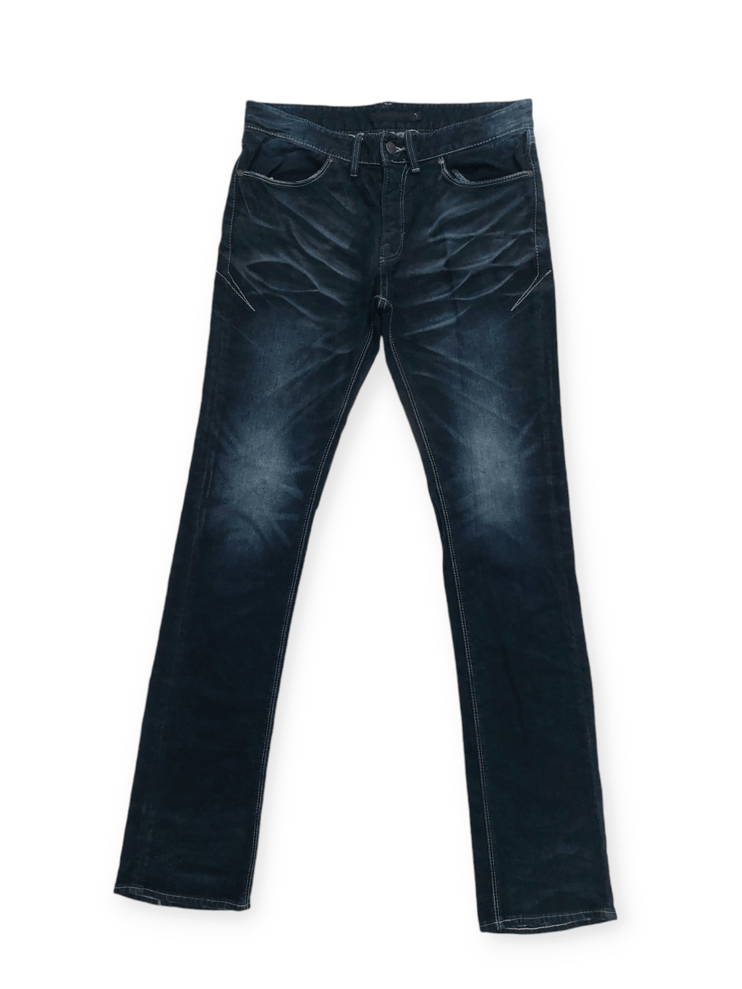 GOSTAR DE FUGA × Japanese Brand × Vintage FUGA Spiral Distressed Denim Size US 32 / EU 48 - 1 Thumbnail