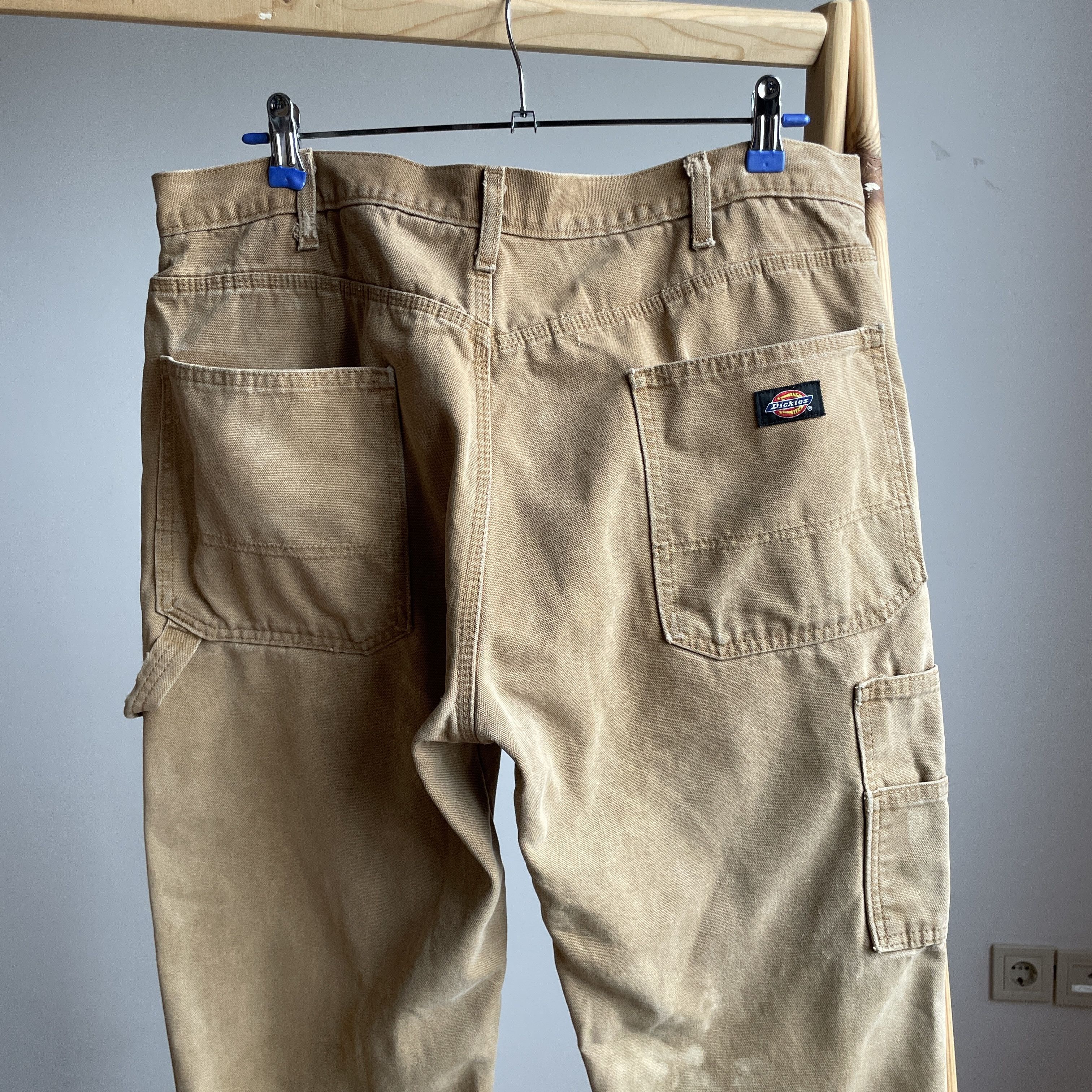 Dickies Dickies Flannel Lined Duck Canvas Carpenter Work Pants Size US 36 / EU 52 - 4 Thumbnail