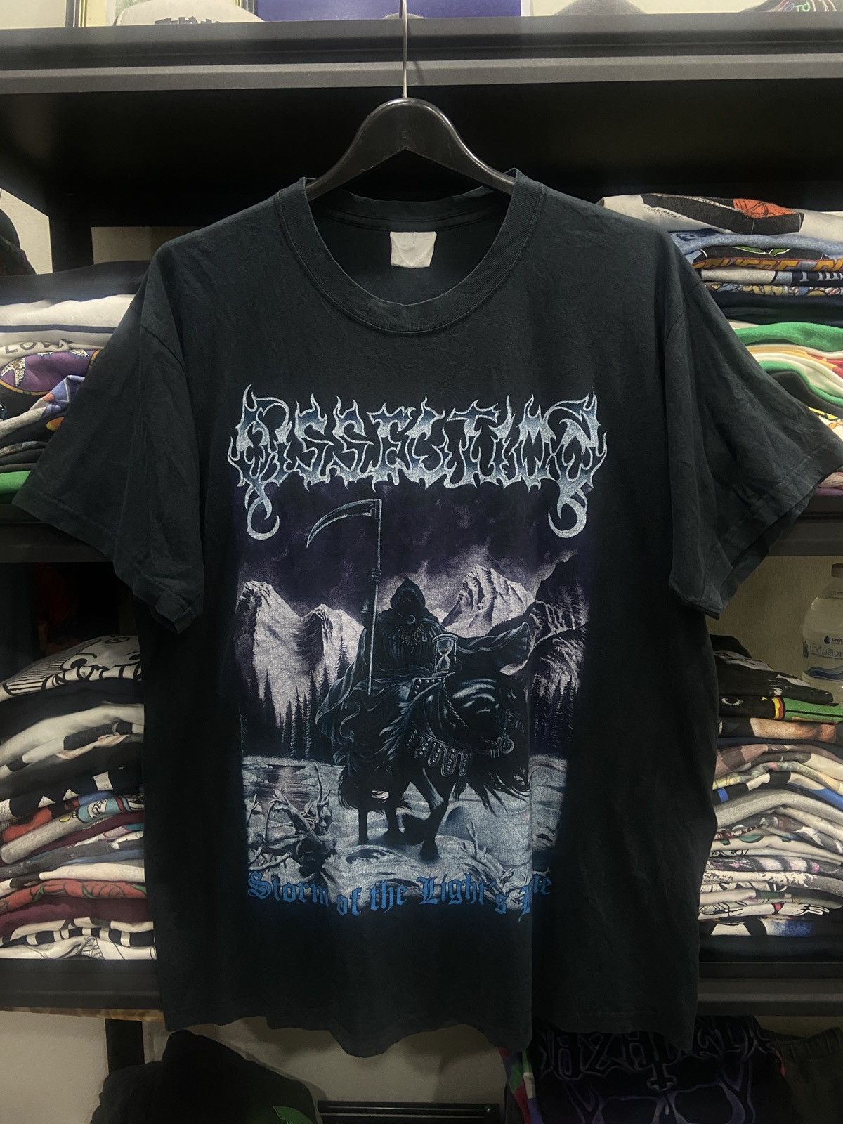 Band Tees Vintage 90s Dissection Black Death Metal tour Band TShirt Size US L / EU 52-54 / 3 - 1 Thumbnail