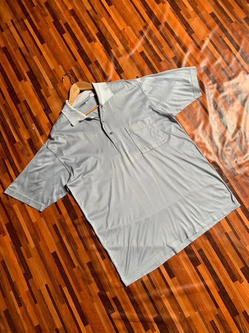 Vintage e31 Vtg Polopiu Made In Italy Filoscozia Polo Tee Size US L / EU 52-54 / 3 - 1 Thumbnail
