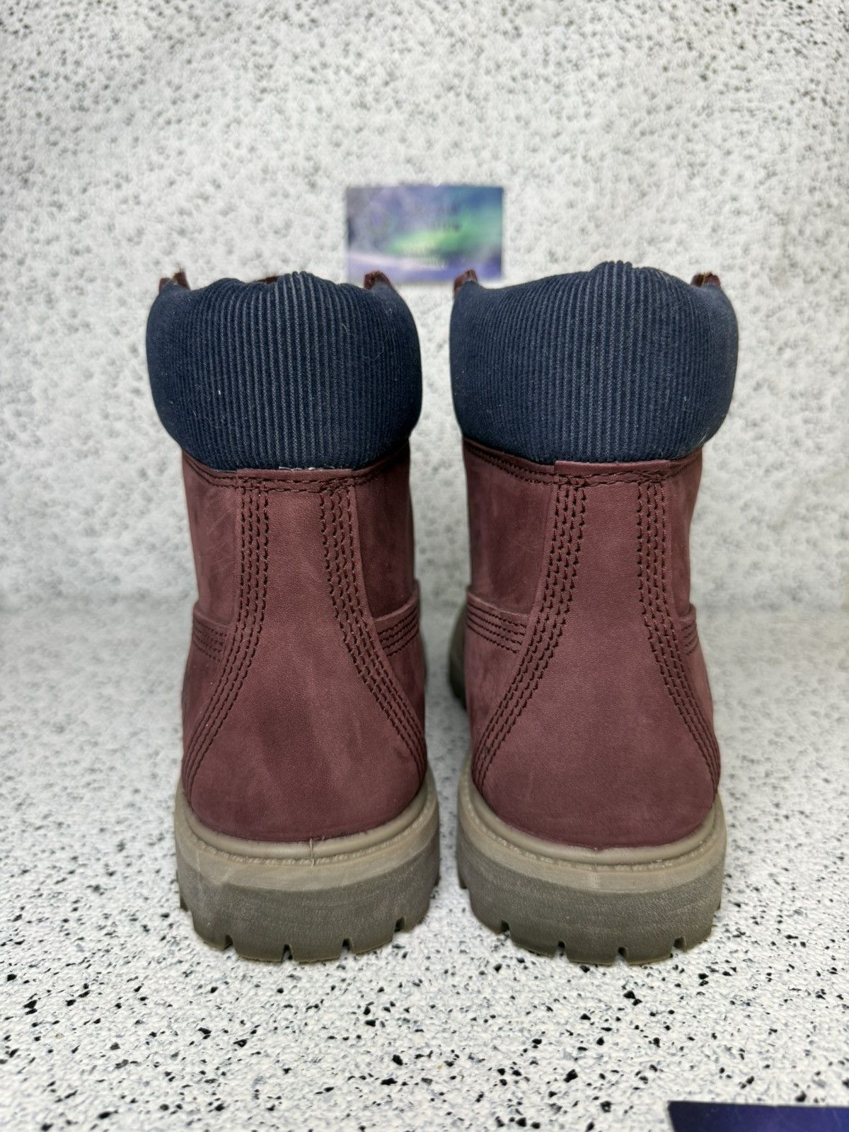 Timberland Timberland Burgundy 6 Inch Boot 6.5 Youth Size US 6.5 / EU 39-40 - 5 Thumbnail