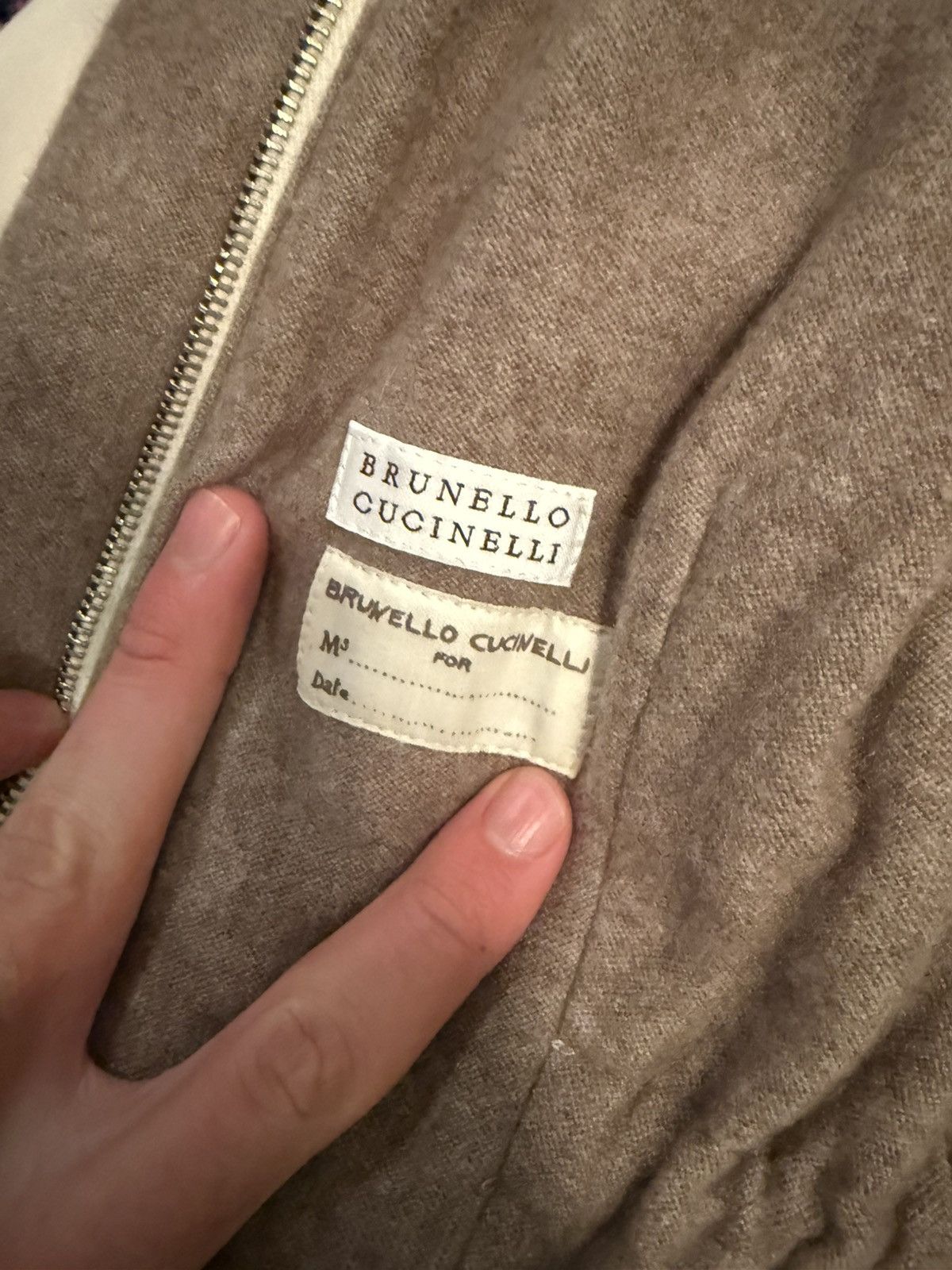 Brunello Cucinelli Burnello Cucinelli Cashmere lined Jacket Size S / US 4 / IT 40 - 3 Thumbnail