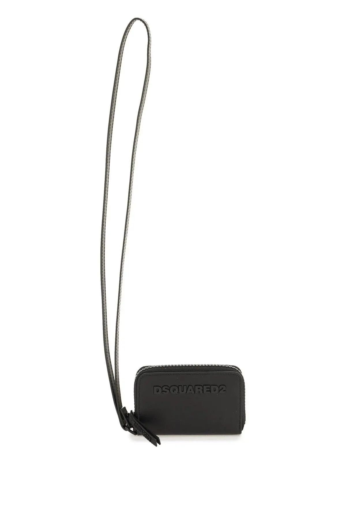 image of Dsquared2 O1S22I1N0224 Size-Os Chain Wallet In Black, Men's