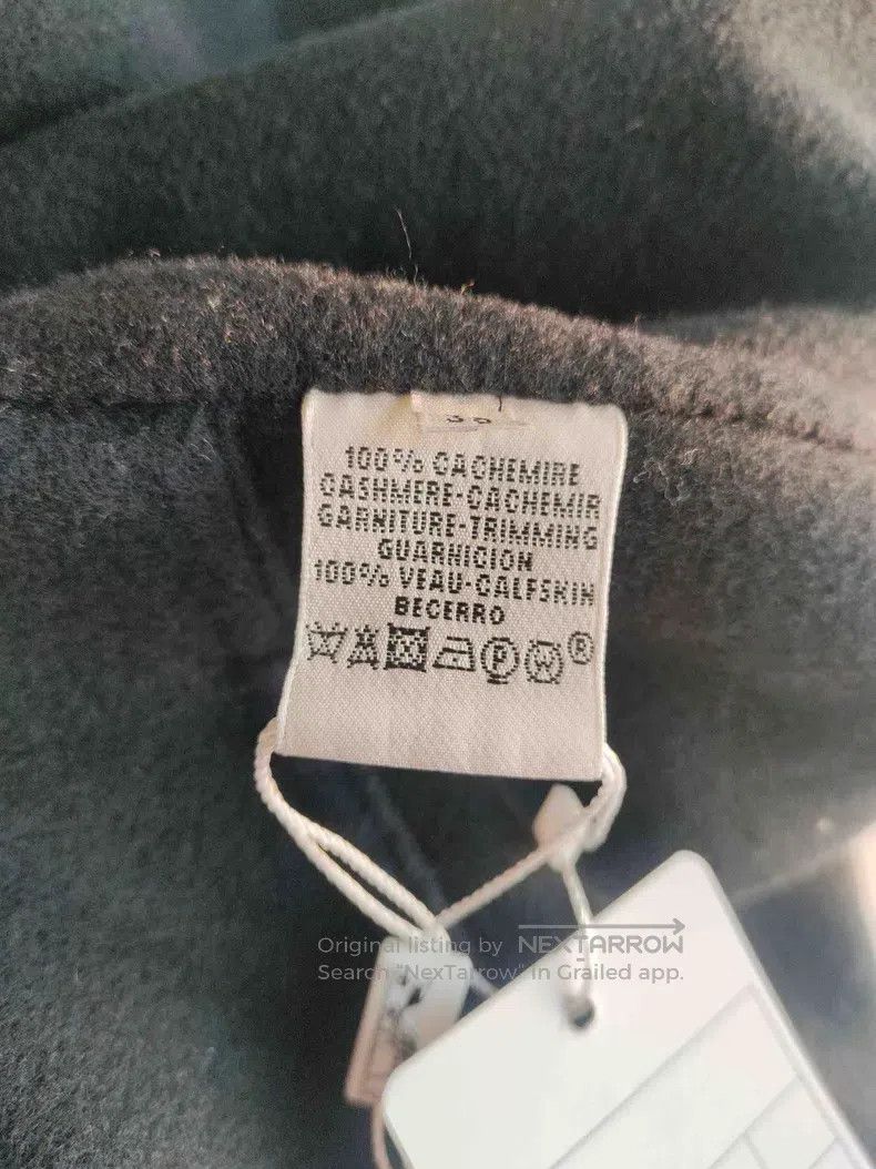 Hermes Hermes Black Belted Cashmere Coat Size XS / US 0-2 / IT 36-38 - 4 Thumbnail