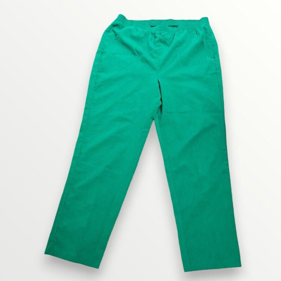 Designer Vintage Cortiva Wind Breaker Pants 80's Made in the USA Size 34" / US 12 / IT 48 - 2 Thumbnail