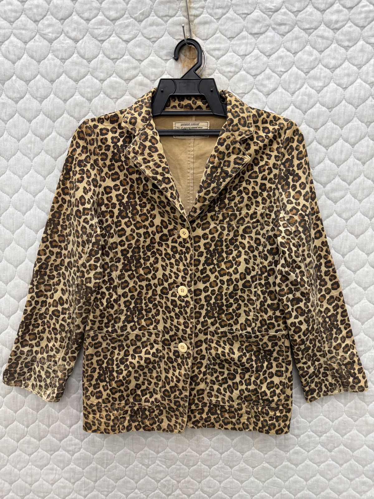 Seditionaries 🔥🔥🔥ARCHIVE UNISION CASUAL LEOPARD JACKET Size M / US 6-8 / IT 42-44 - 1 Thumbnail