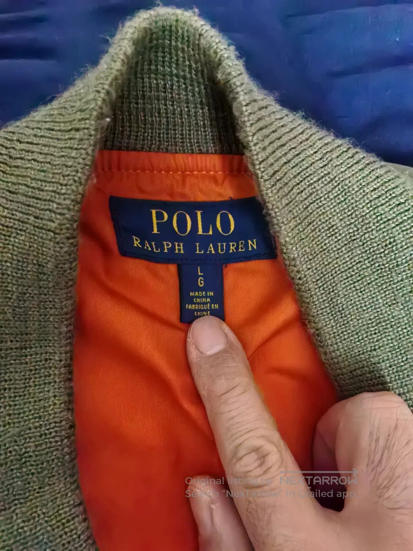 Polo Ralph Lauren Ralph Lauren Men's Flight Jacket Cotton. Size US L / EU 52-54 / 3 - 5 Thumbnail