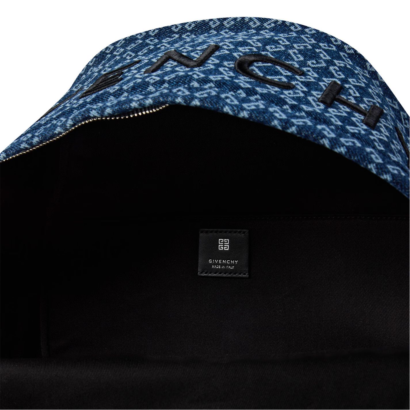Givenchy o1g2r1mq0426 Size: OS / Essential Denim Backpack in Blue Size ONE SIZE - 4 Thumbnail