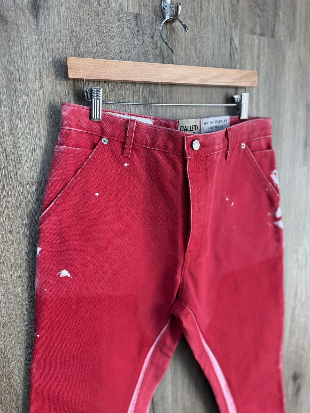 Gallery Dept. Gallery Dept Red Carpenters Size US 34 / EU 50 - 3 Thumbnail
