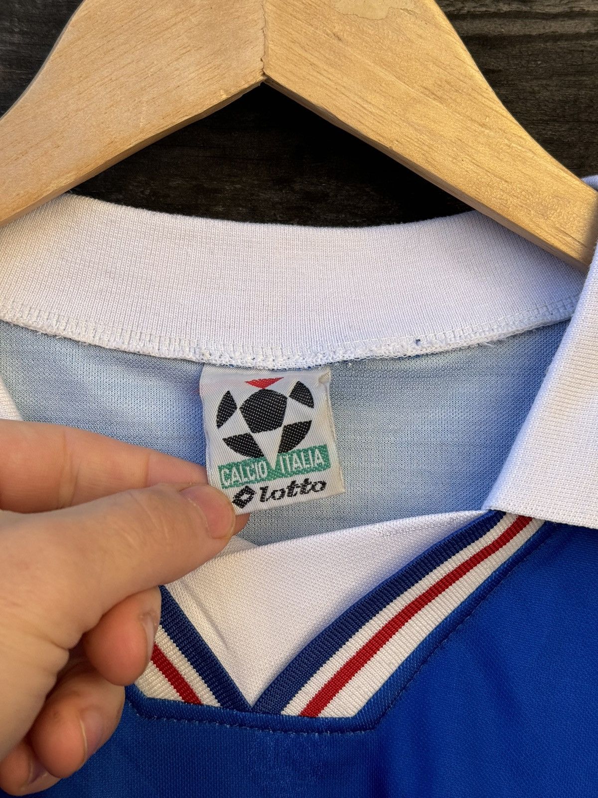 Lotto Sport 1998 Lotto Croatia #9 Suker vintage rare soccer jersey Size US M / EU 48-50 / 2 - 20 Thumbnail