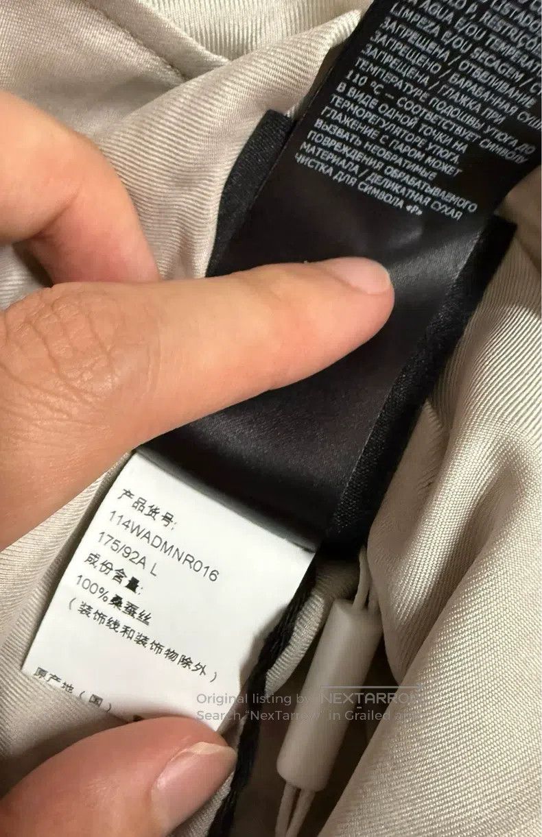 Ann Demeulemeester Ann Demeulemeester Size L silk irregular shirt Size US L / EU 52-54 / 3 - 3 Thumbnail