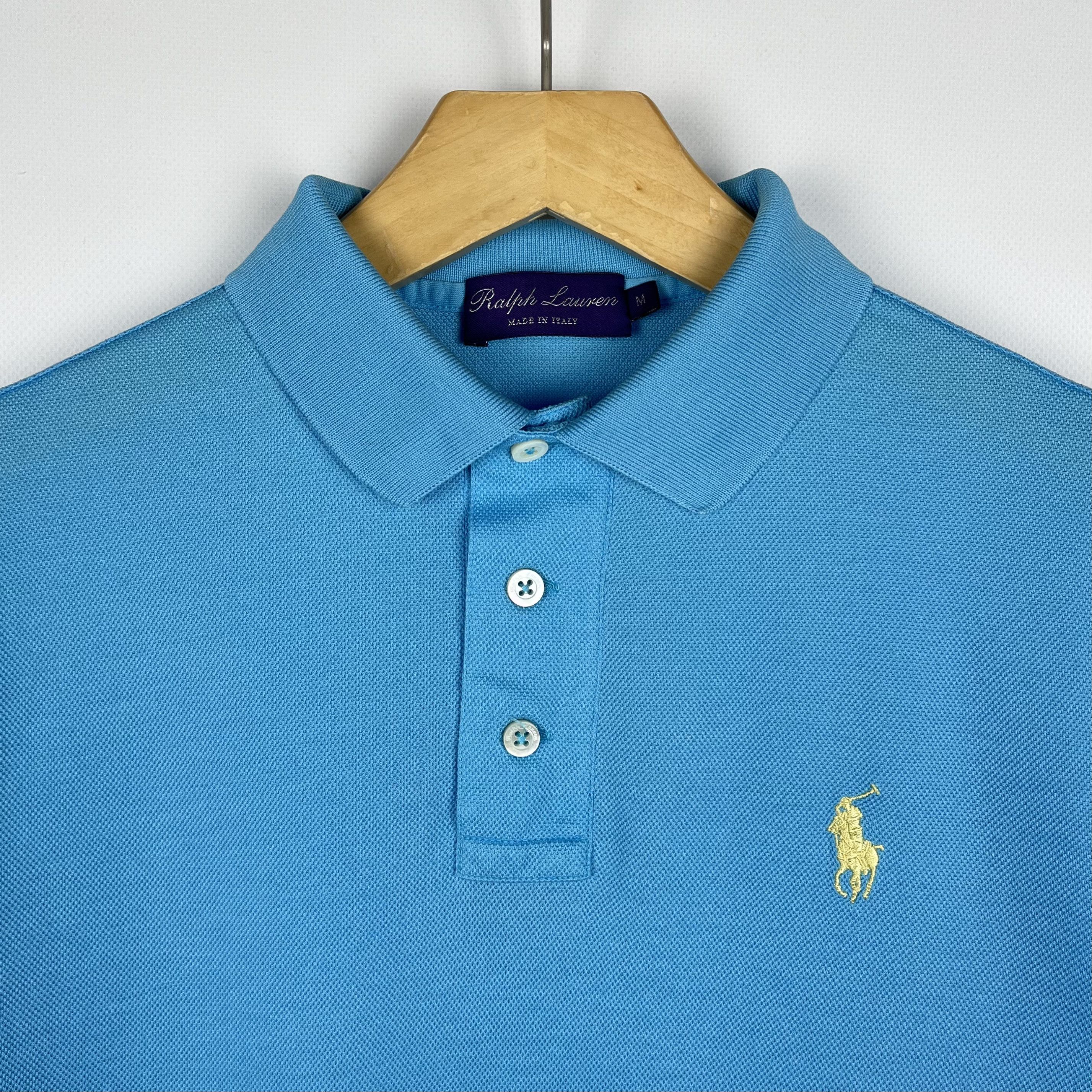 Ralph Lauren Purple Label Ralph Lauren Purple Label Yellow Pony Polo Shirt Size US M / EU 48-50 / 2 - 6 Thumbnail