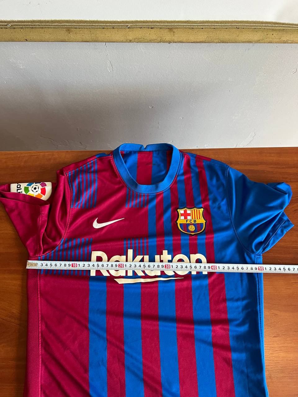 Nike 2021/22 BARCELONA FC HOME RARE SOCCER JERSEY SHIRT NIKE RARE Size US M / EU 48-50 / 2 - 18 Thumbnail