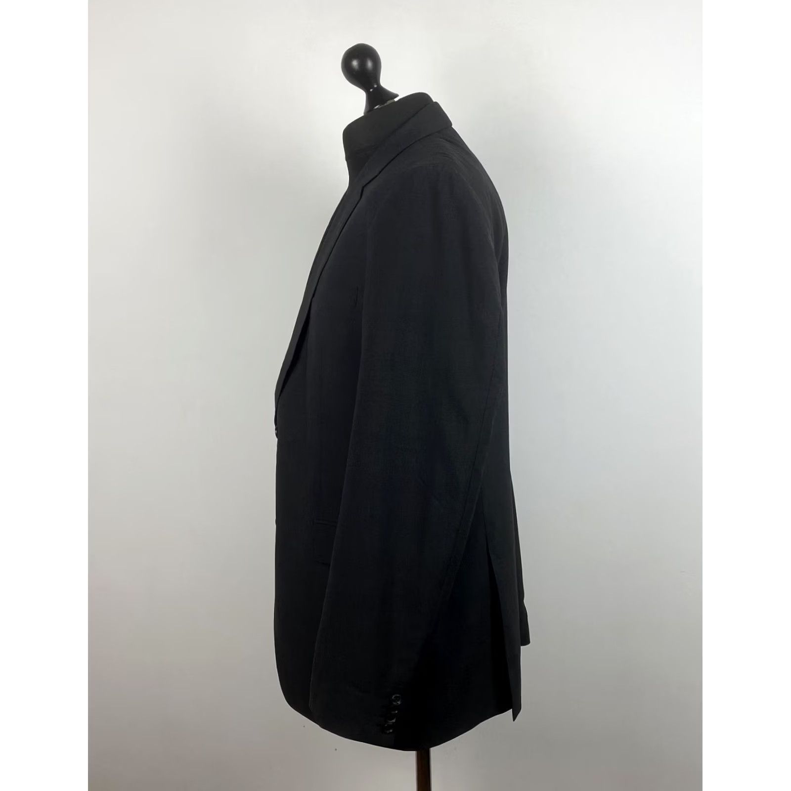 Hugo Boss Hugo Boss Blazer Jacket Wool Men dark grey tailored Size 46L regular Size 46R - 3 Thumbnail