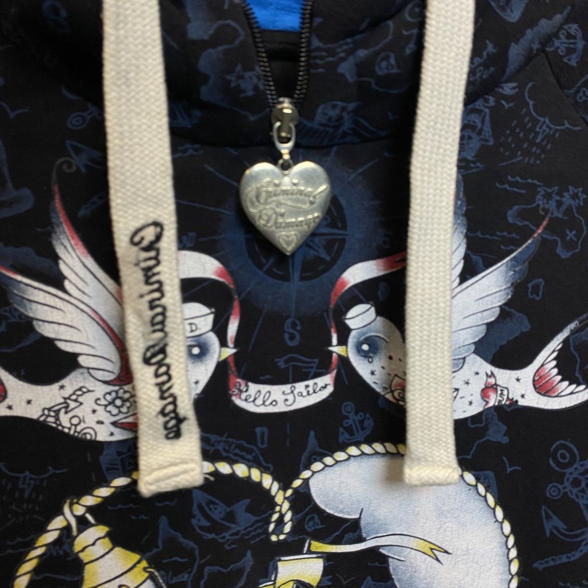 Criminal Damage Vintage Criminal Damage Ed Hardy style y2k opium hoodie Size M / US 6-8 / IT 42-44 - 3 Thumbnail