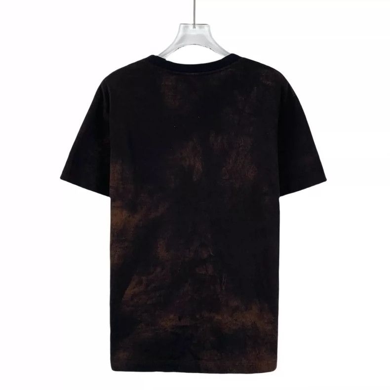 Louis Vuitton Louis Vuitton 24 dark brown logo printed cotton crew neck Size M / US 6-8 / IT 42-44 - 2 Thumbnail