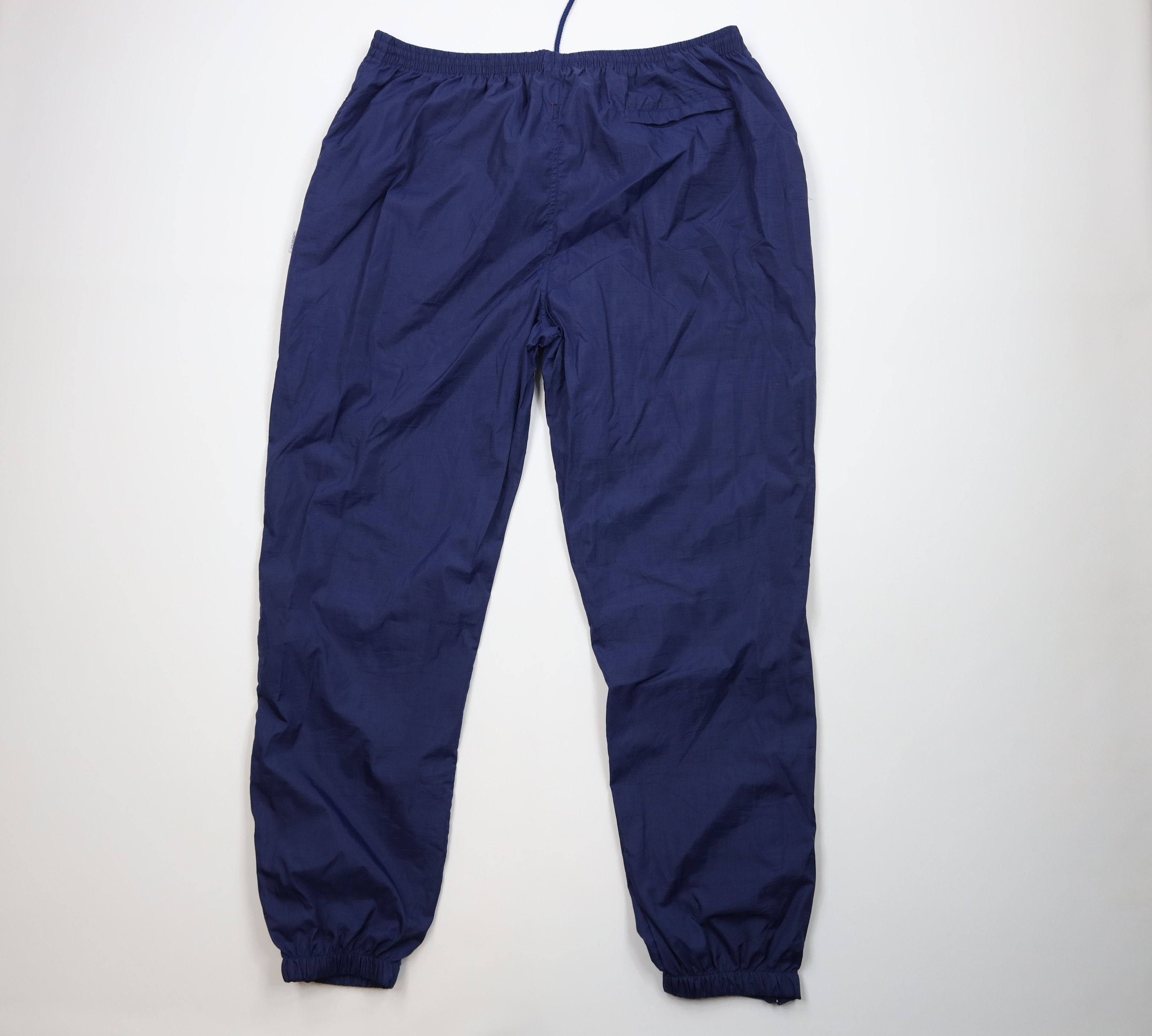 Vintage Vintage 90s Bike Blank Windbreaker Joggers Pants Nylon Blue Size US 38 / EU 54 - 9 Thumbnail