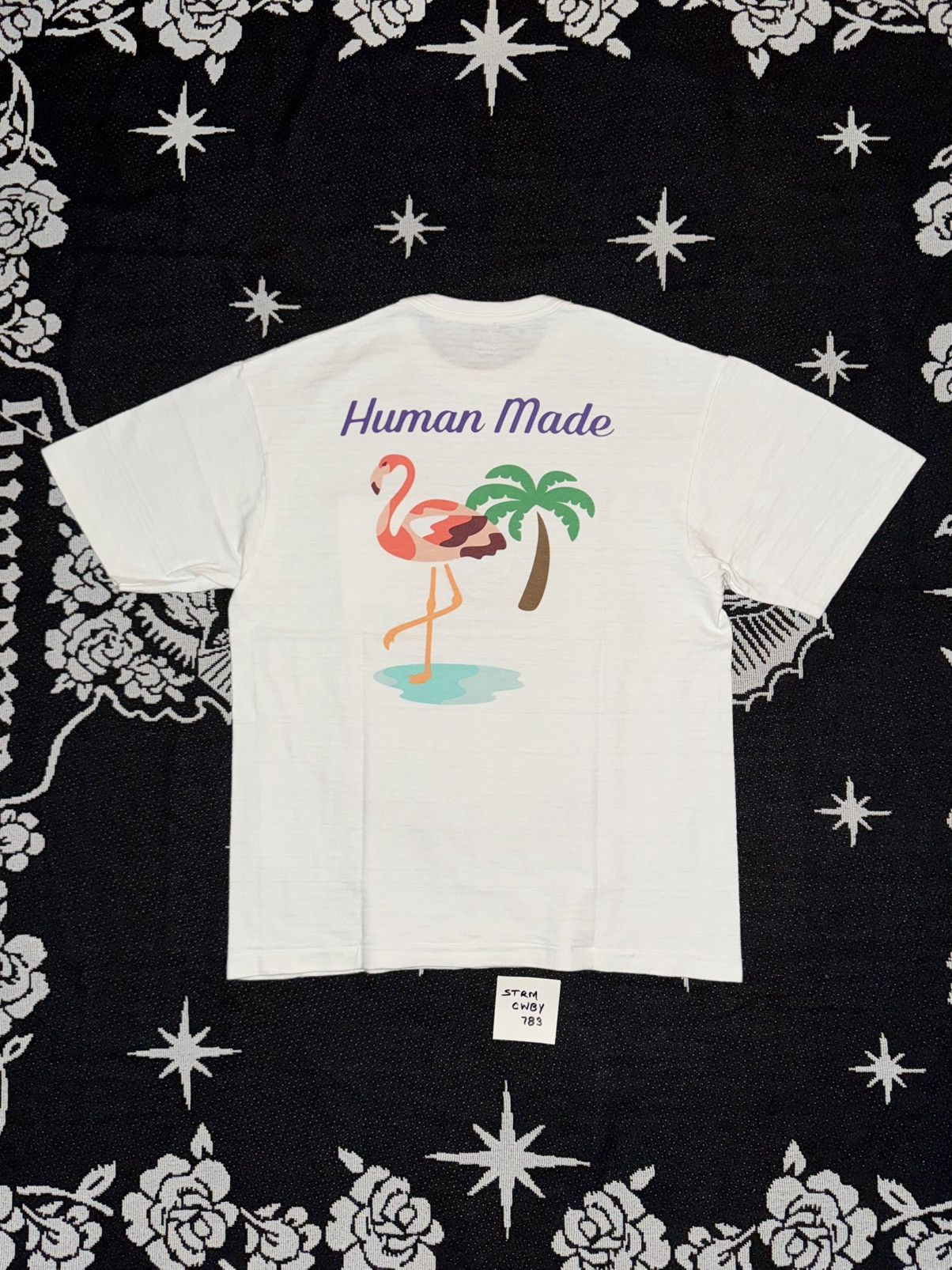 Human Made Human Made Flamingo Pocket T-Shirt (HM23CS040WH3) | Grailed