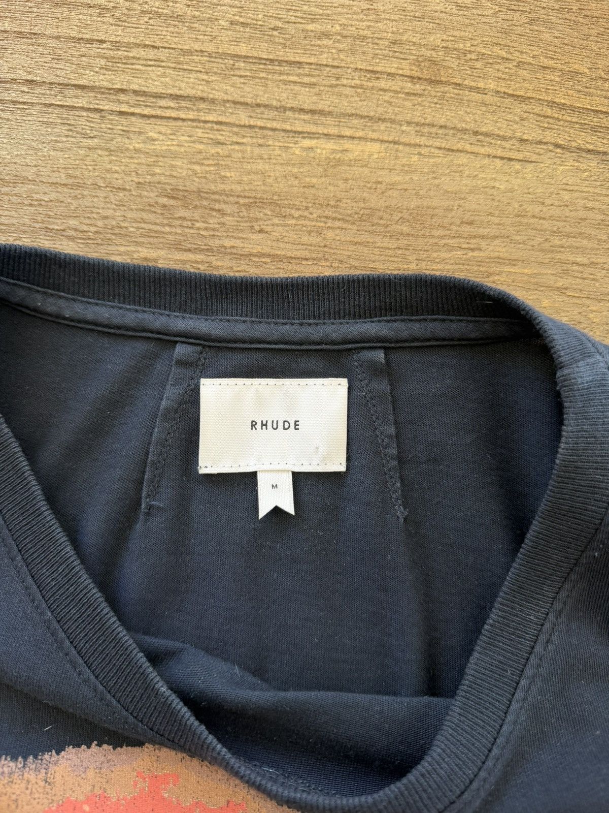 Rhude Rhude - santos horse vintage logo tee - size M Size US M / EU 48-50 / 2 - 4 Thumbnail