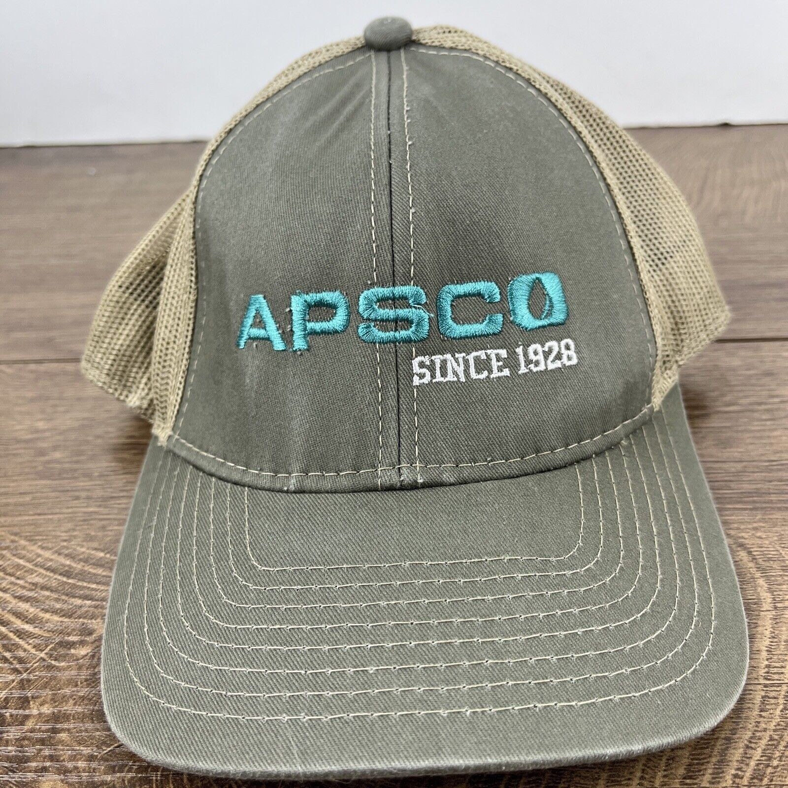 Other Apsco Hat Apsco 1928 Hat Gray Hat Adjustable Gray Adult Size Size ONE SIZE - 3 Thumbnail