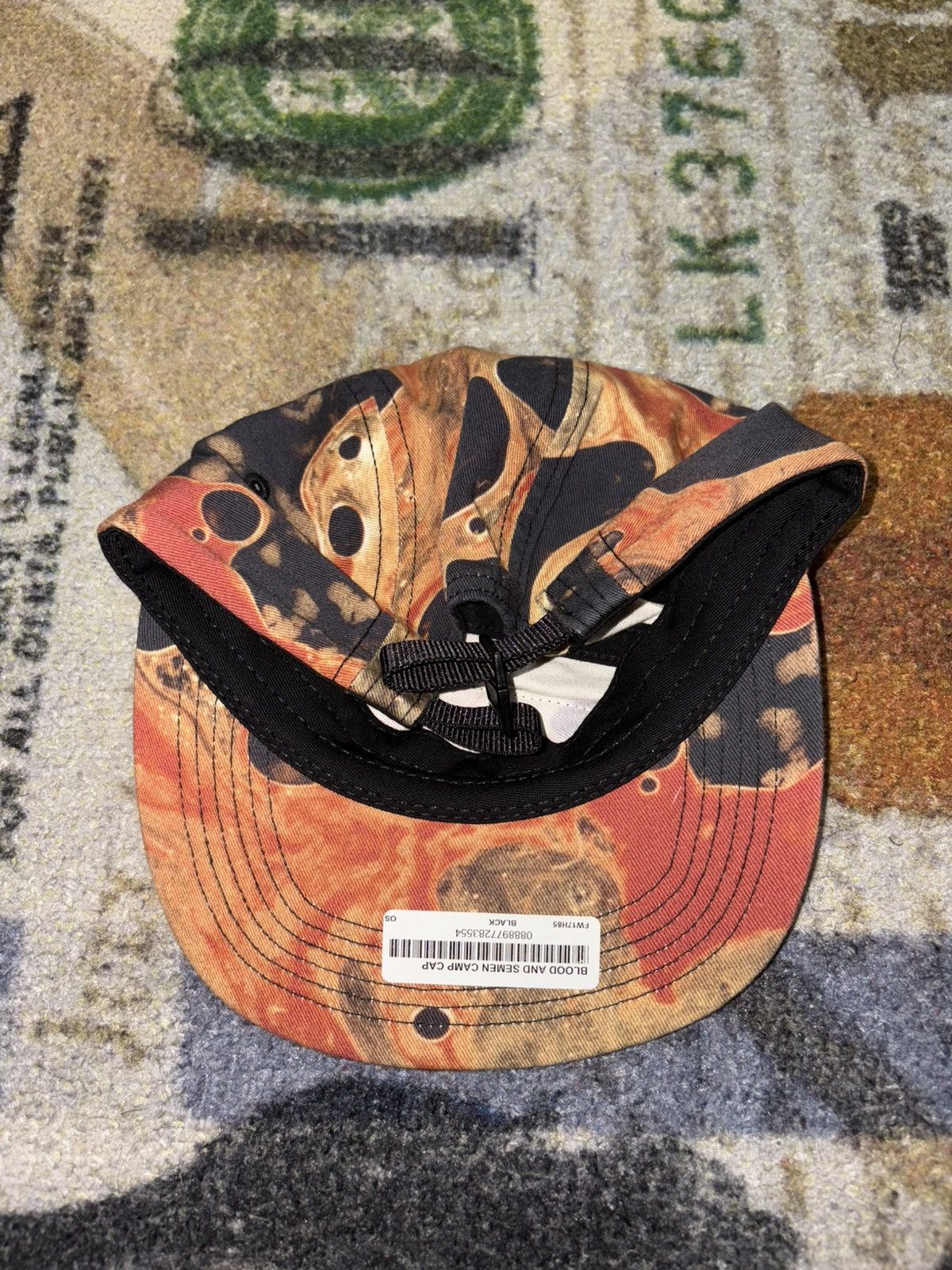 Supreme Supreme Blood and Semen Camp Cap Size ONE SIZE - 3 Thumbnail