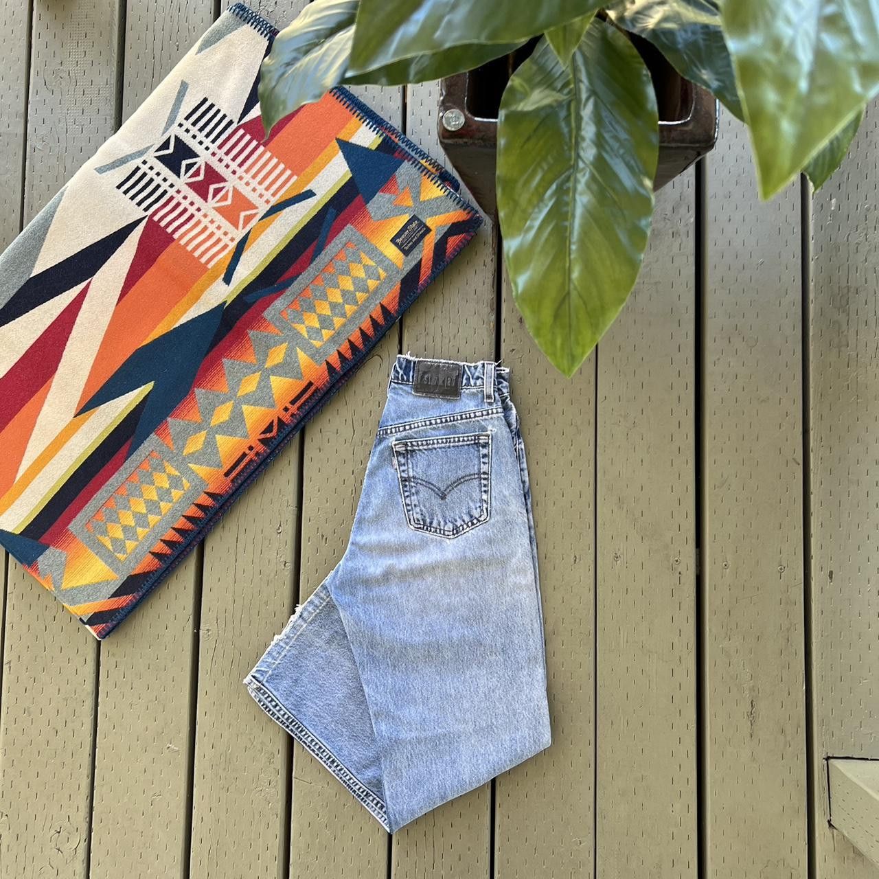 Levi's Vintage 90s Levis Silvertab Loose Fit Baggy Skater jeans Size US 26 / EU 42 - 2 Thumbnail