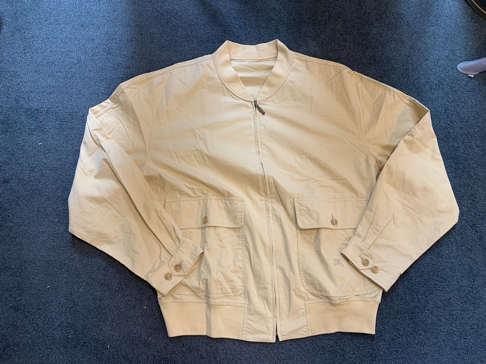 Burberry × Vintage VINTAGE 80s BURBERRY JACKET Size XL / US 12-14 / IT 48-50 - 1 Thumbnail