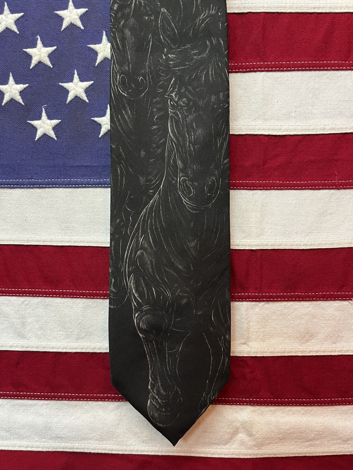 Rockmount Ranch Wear Rare Rockmount Ranch Wear Tie Size ONE SIZE - 2 Thumbnail