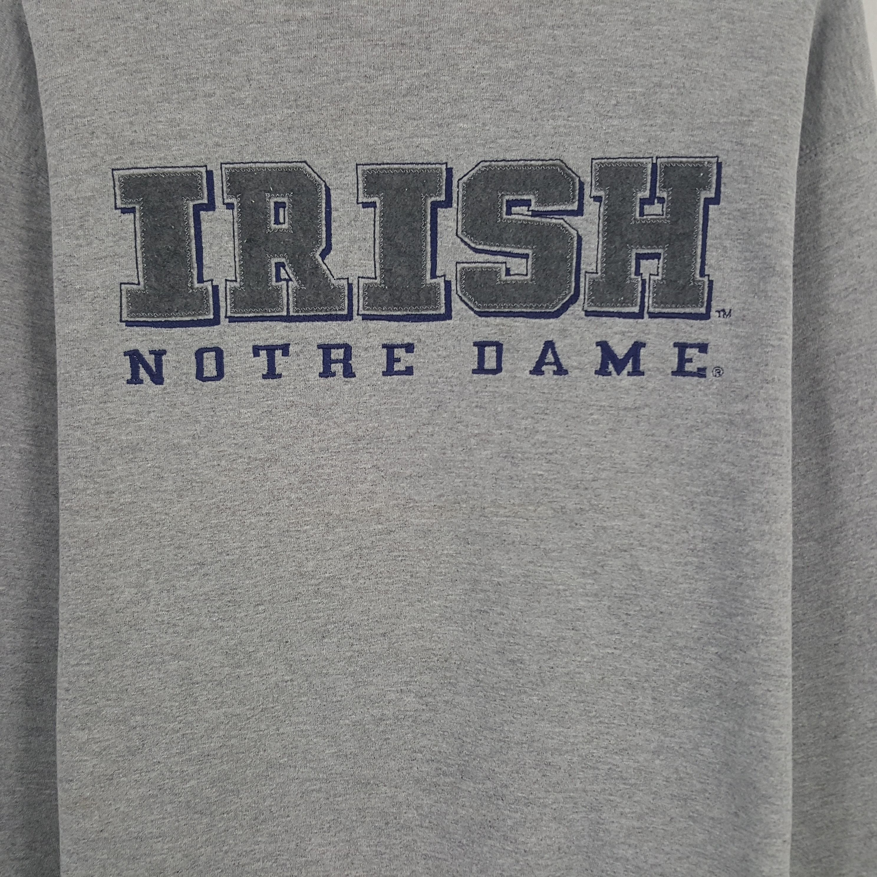 Jansport × Vintage Vintage Jansport Irish Notre Dame Sweatshirt Size US L / EU 52-54 / 3 - 2 Thumbnail