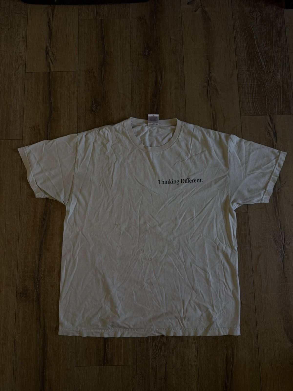 Other Vintage Thinking Different Basic Logo Apple Tee Size US L / EU 52-54 / 3 - 3 Thumbnail