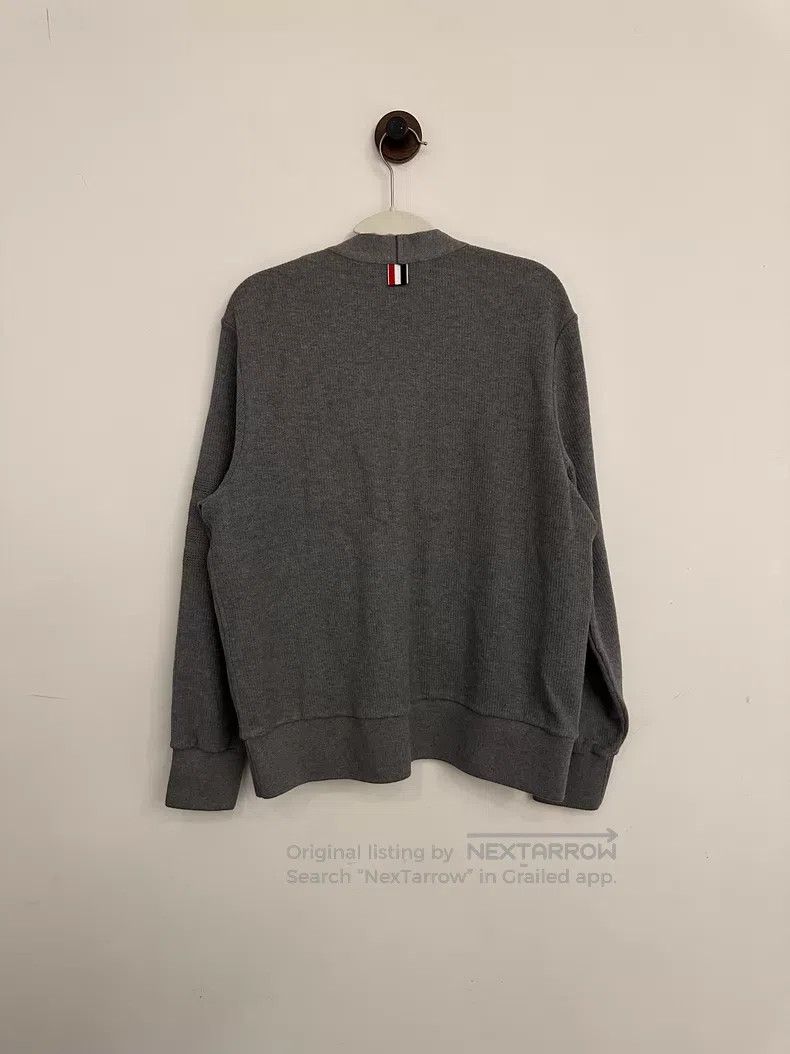 Thom Browne Thom Browne Grey Cardigan with Cuffs Size US S / EU 44-46 / 1 - 2 Thumbnail