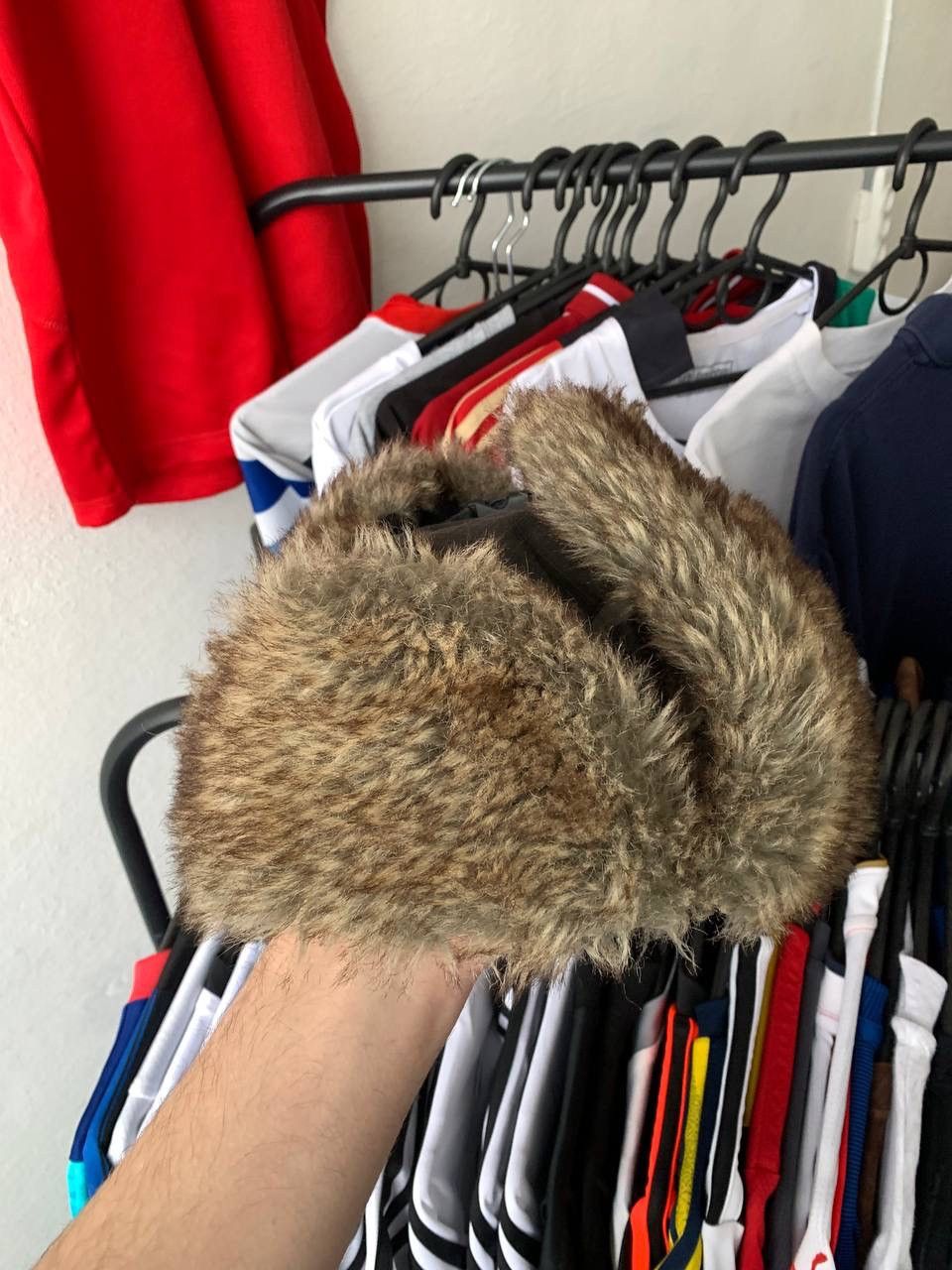 Hysteric Glamour × Vintage Vintage Y2K Japanese Ushanka Military Carti Style Opium Fur Size ONE SIZE - 8 Thumbnail